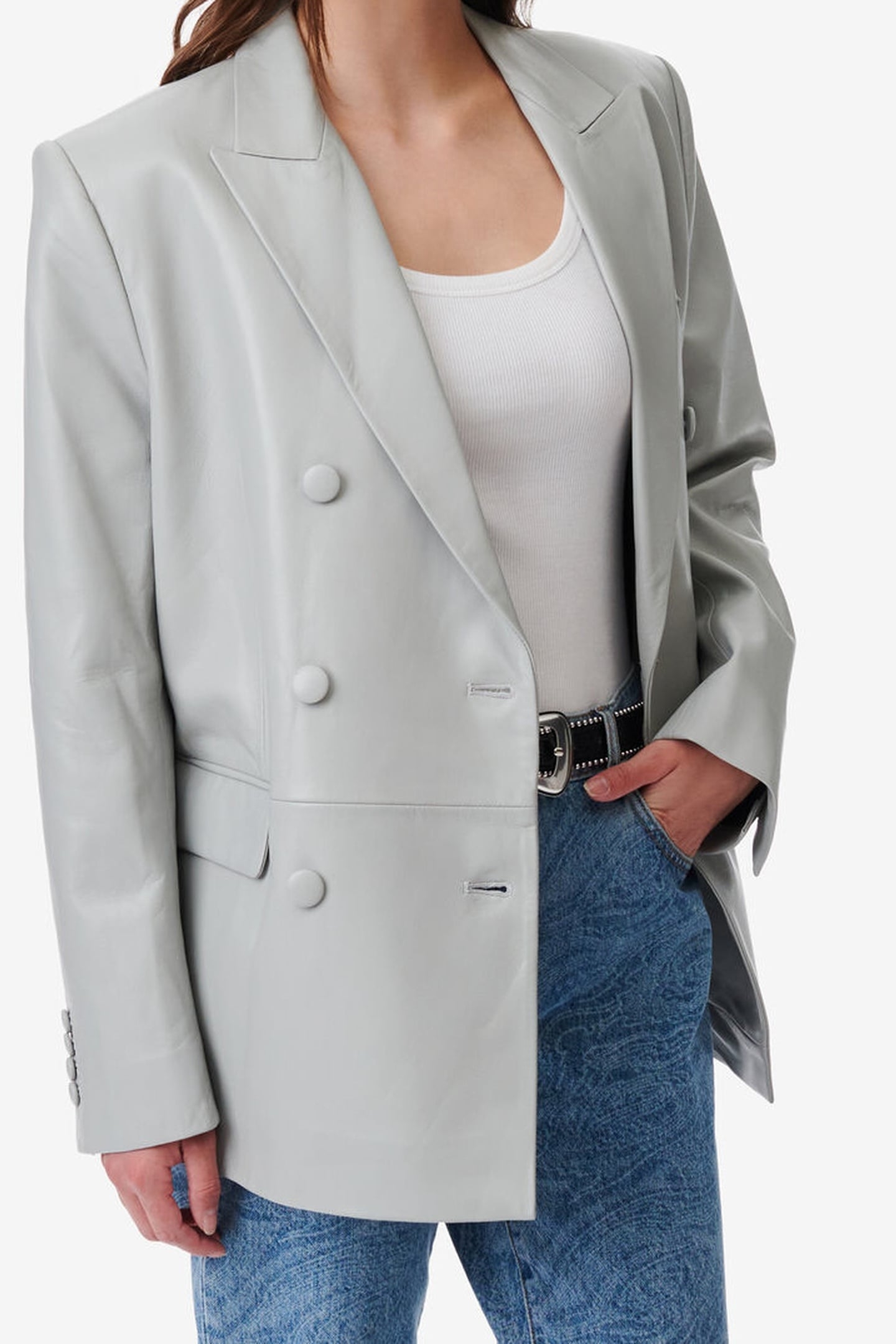 DOUMI JACKET SMOKE GREY 1