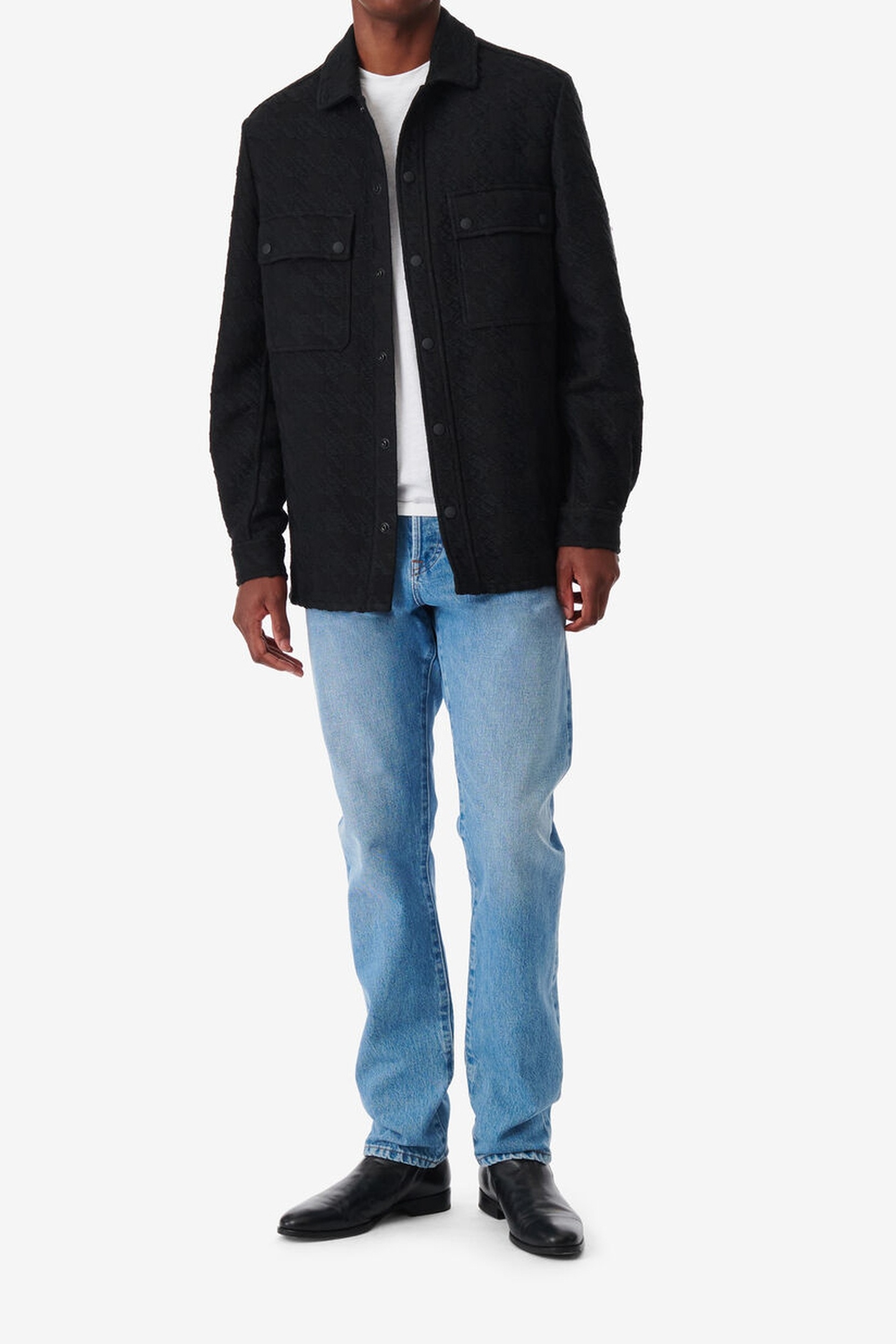 AVENO OVERSHIRT BLACK 2