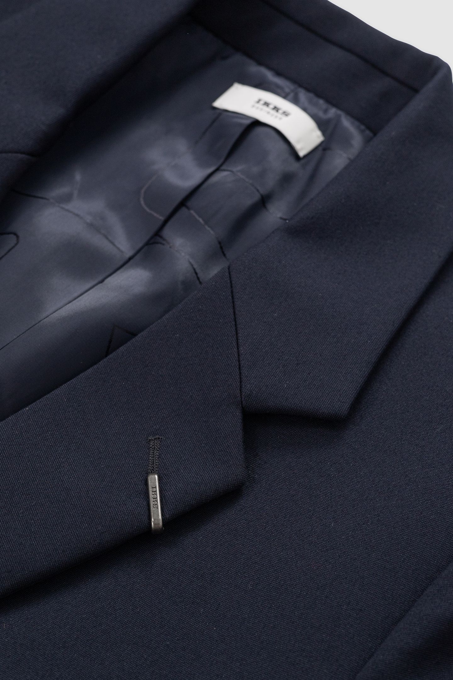 NAVY MILANO KNIT LOOSE SUIT JACKET 8