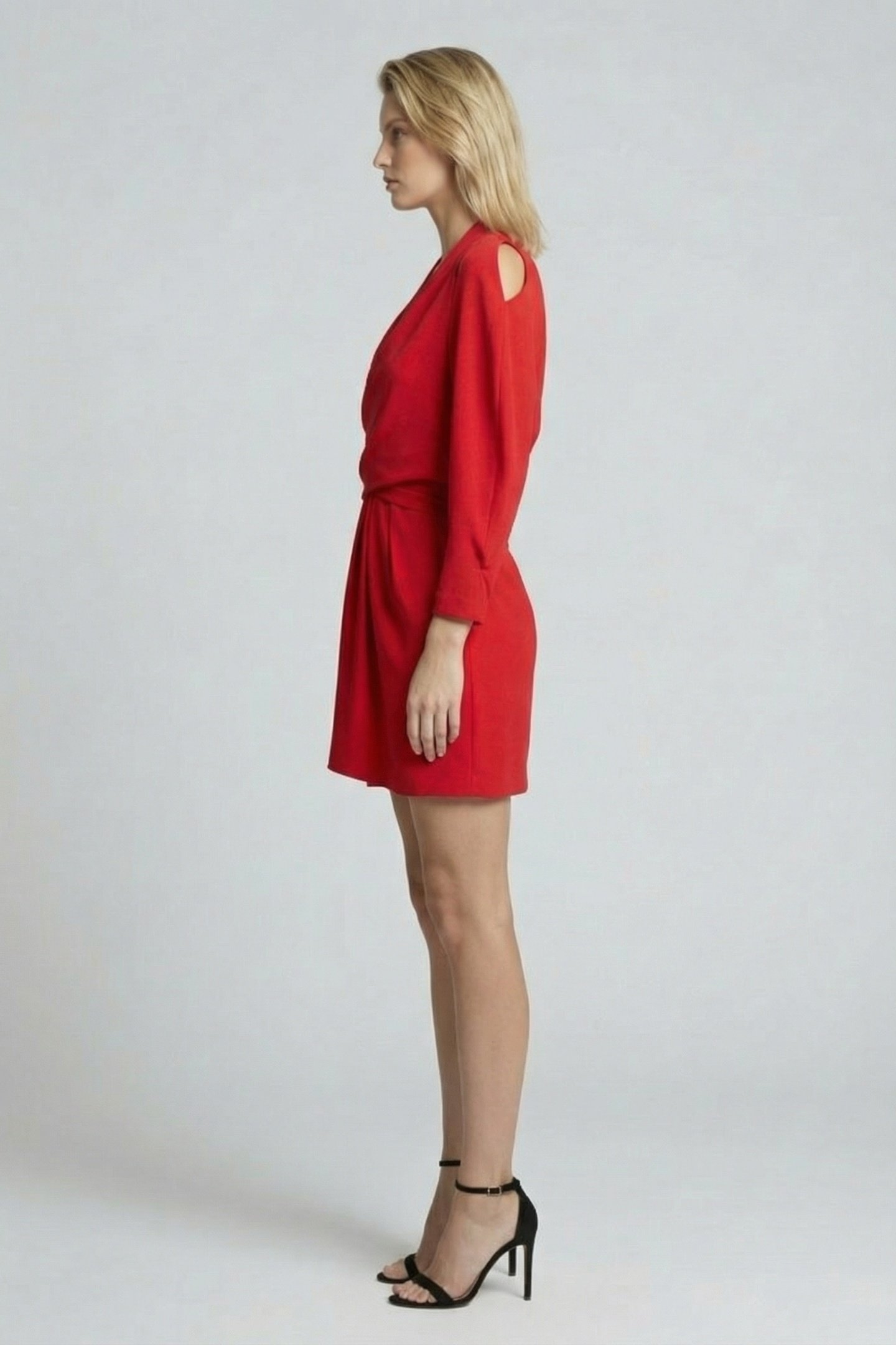 KATIE DRESS CARDINAL RED 3