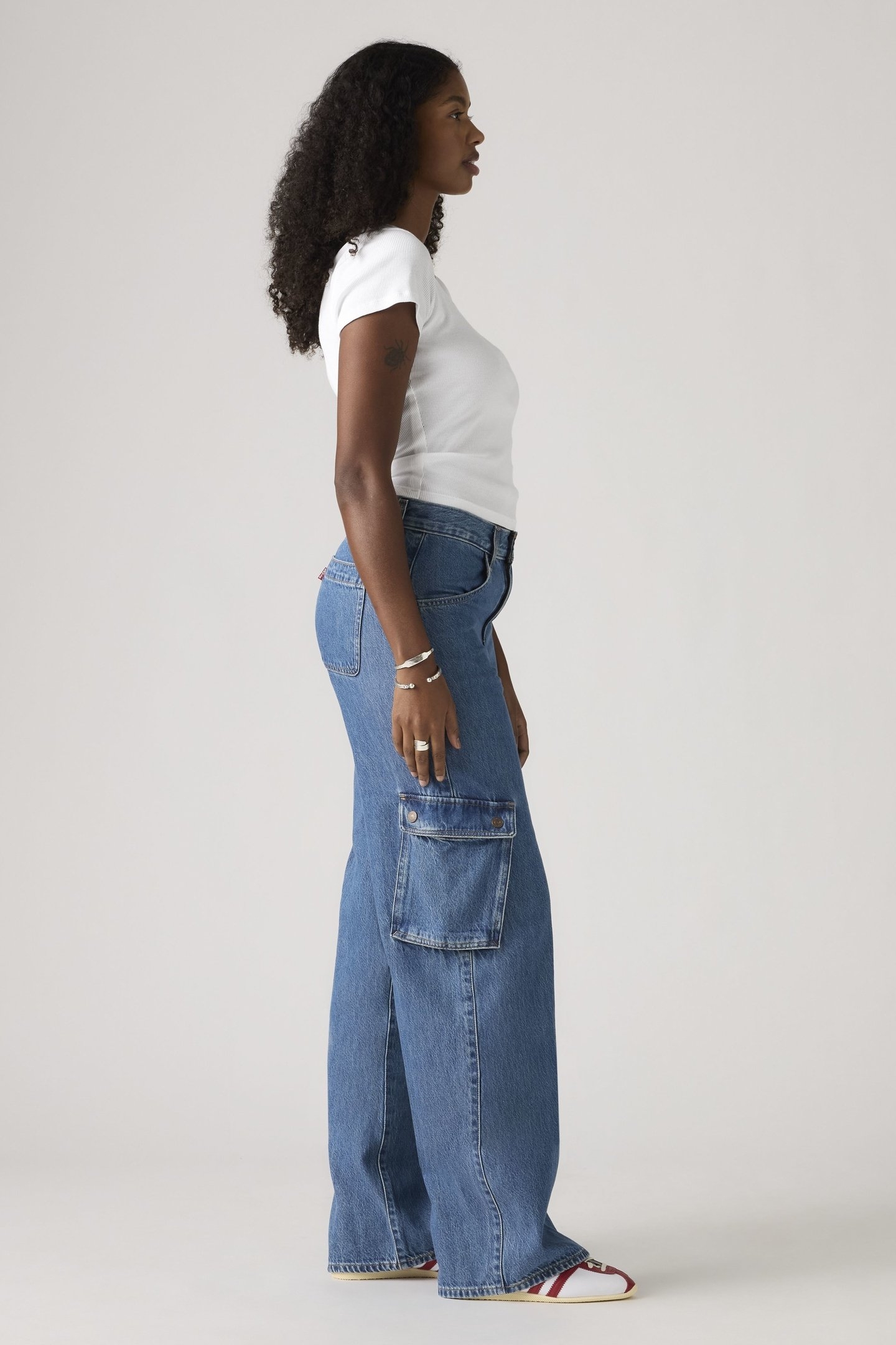 SUPERLOW LOOSE CARGO DNM ALL OVER BLUE 4