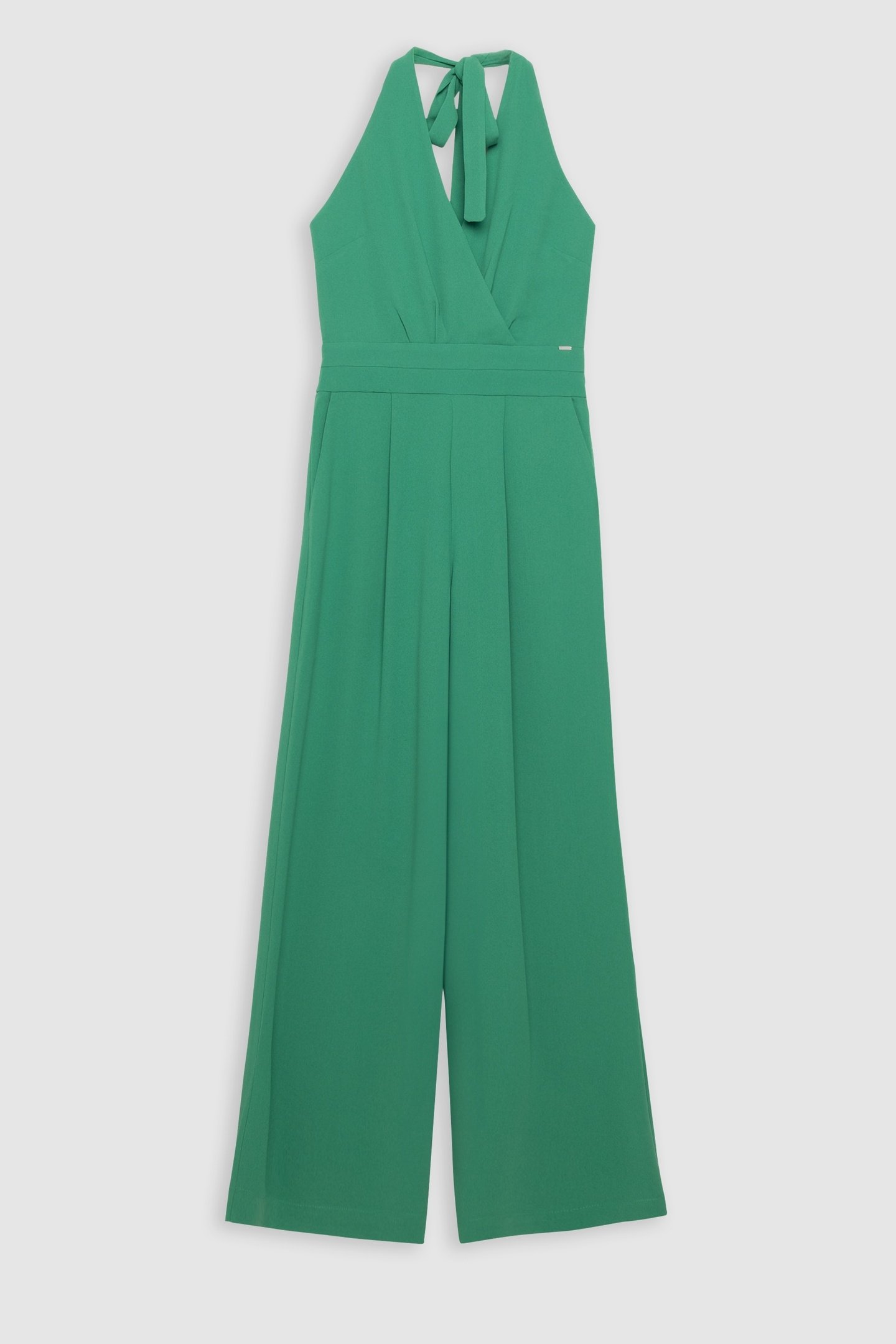 GREEN BACKLESS JUMPSUIT 5