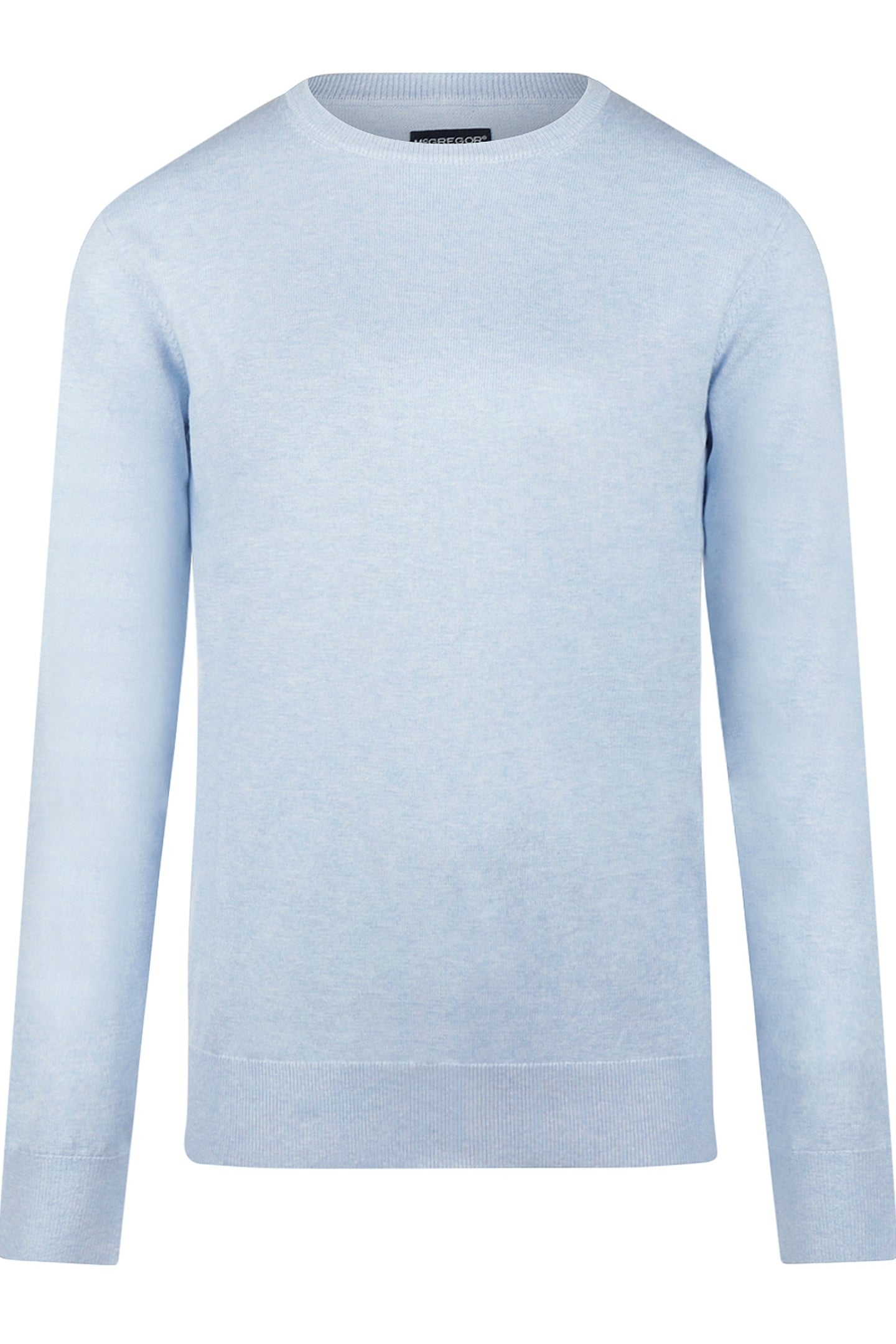 C-NECK SWEATER LIGHT BLUE 1