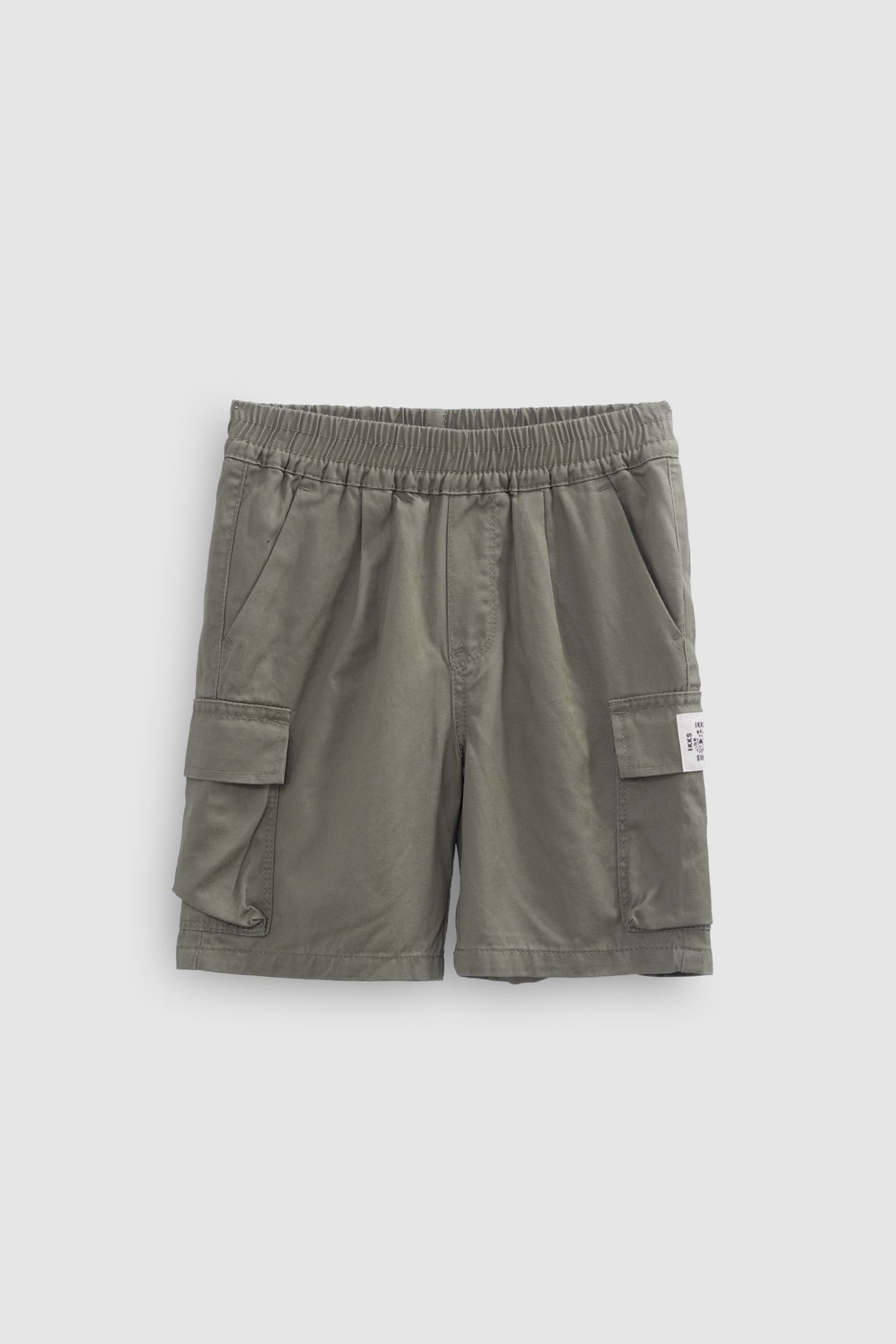 BERMUDA SHORTS JOGGER KHAKI MIX LYOCELL 1