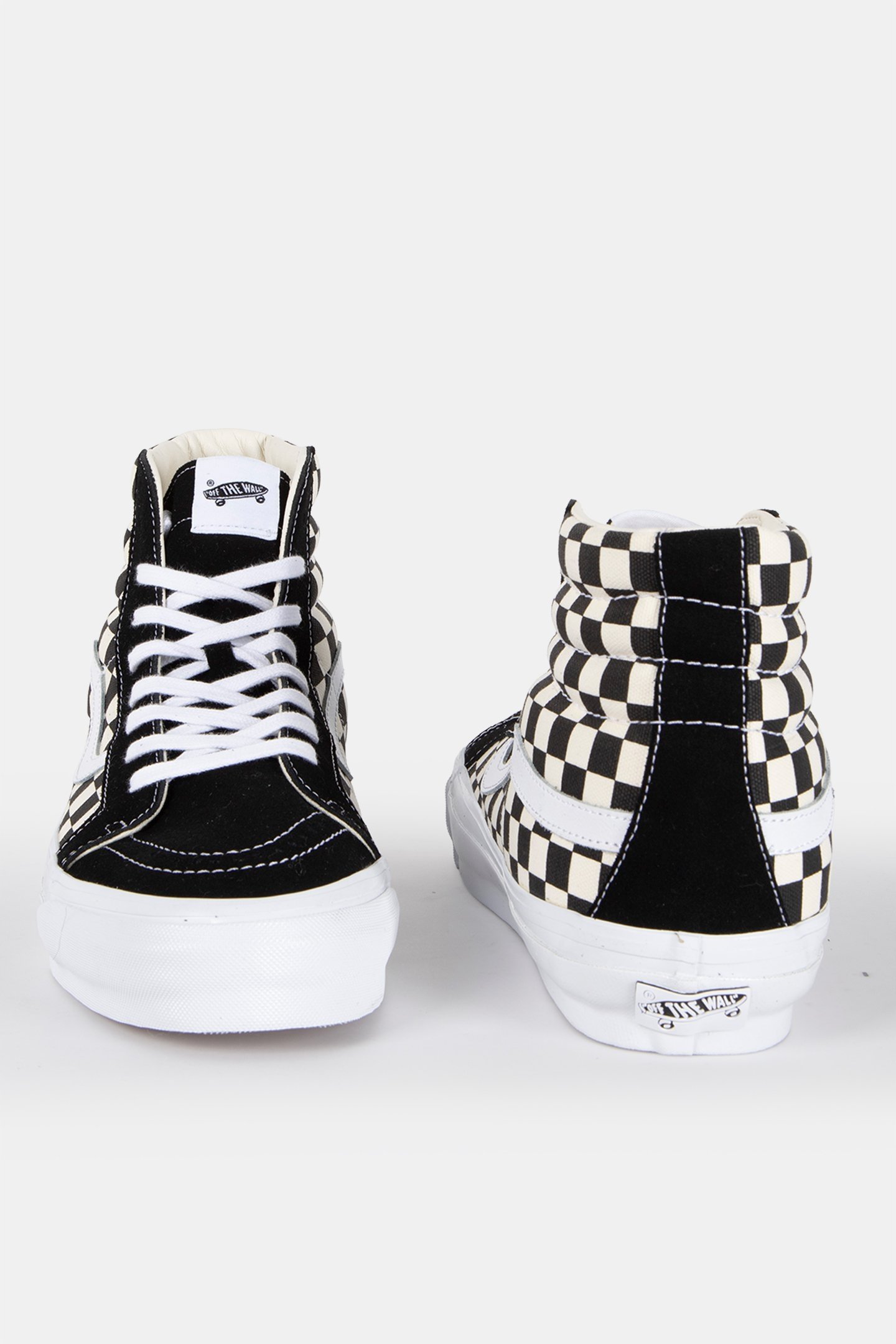 UNISEX LX SK8-HI REISSUE 38 CHECKERBOARD BLACK/OFF WHITE 3
