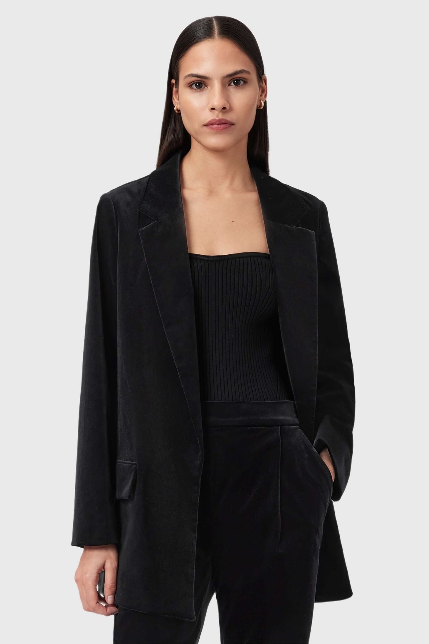 ALEIDA VEL BLAZER BLACK 1