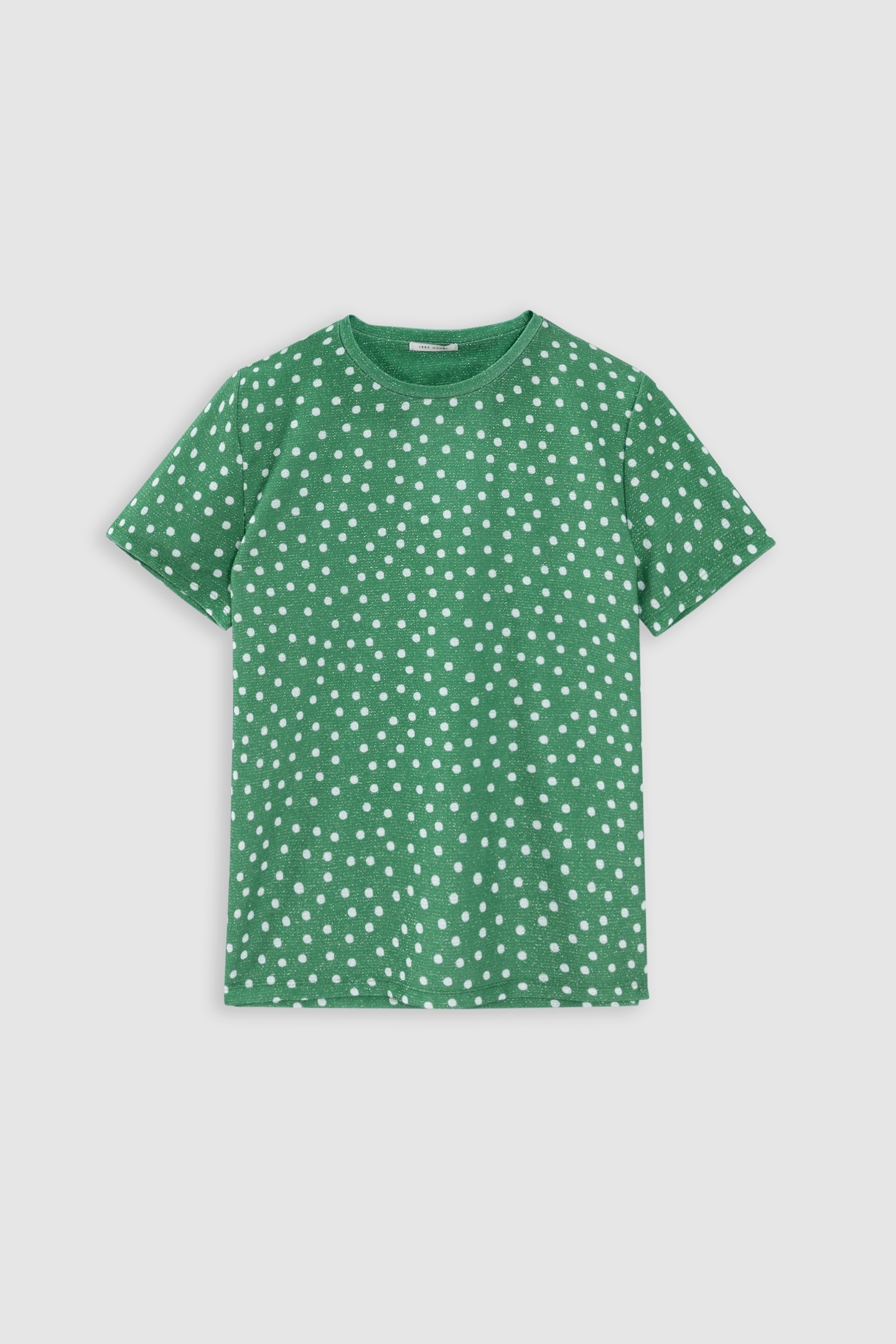GREEN LUREX POLKA DOT TEE-SHIRT 5