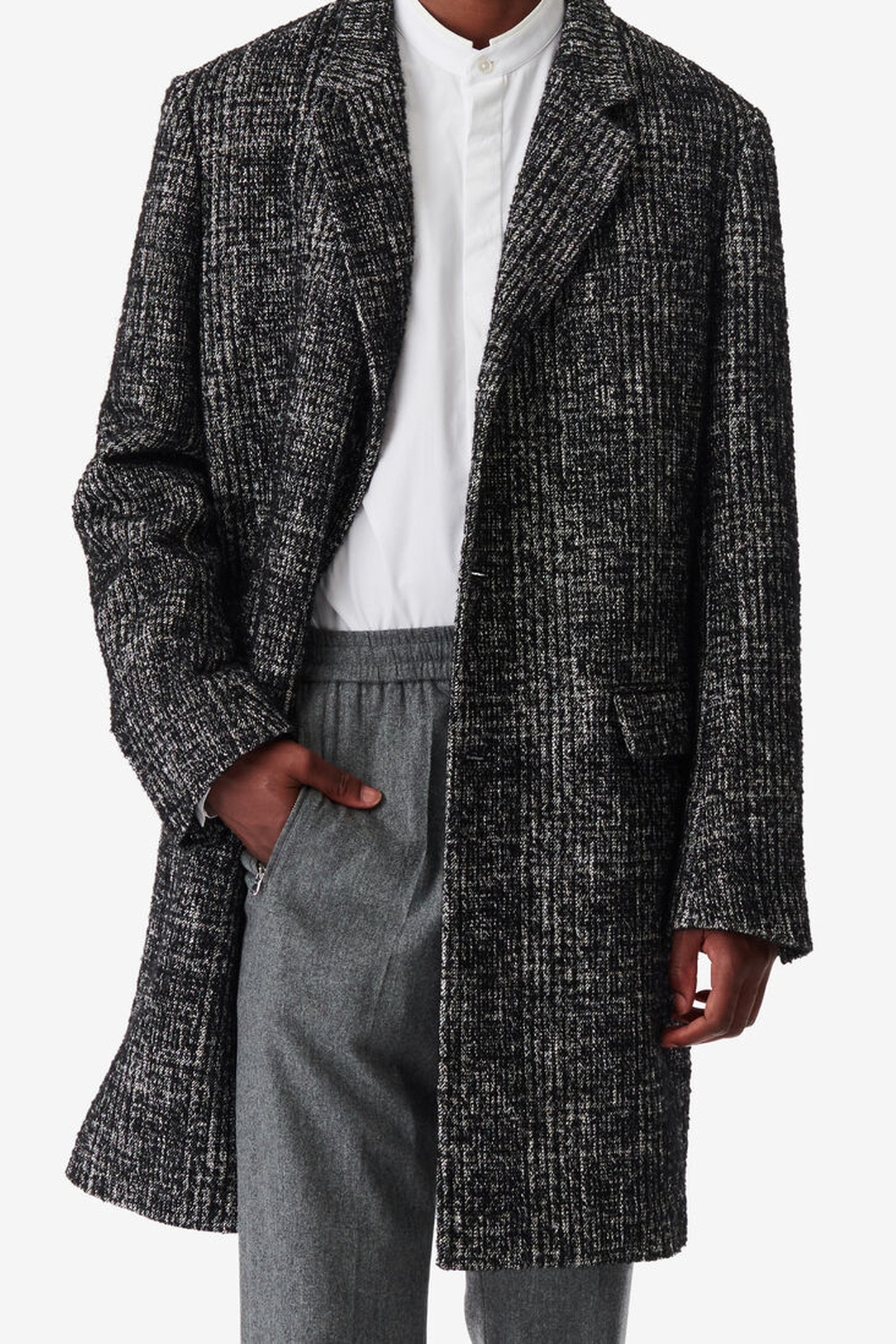 CALVON OUTERWEAR BLACK/WHITE 2