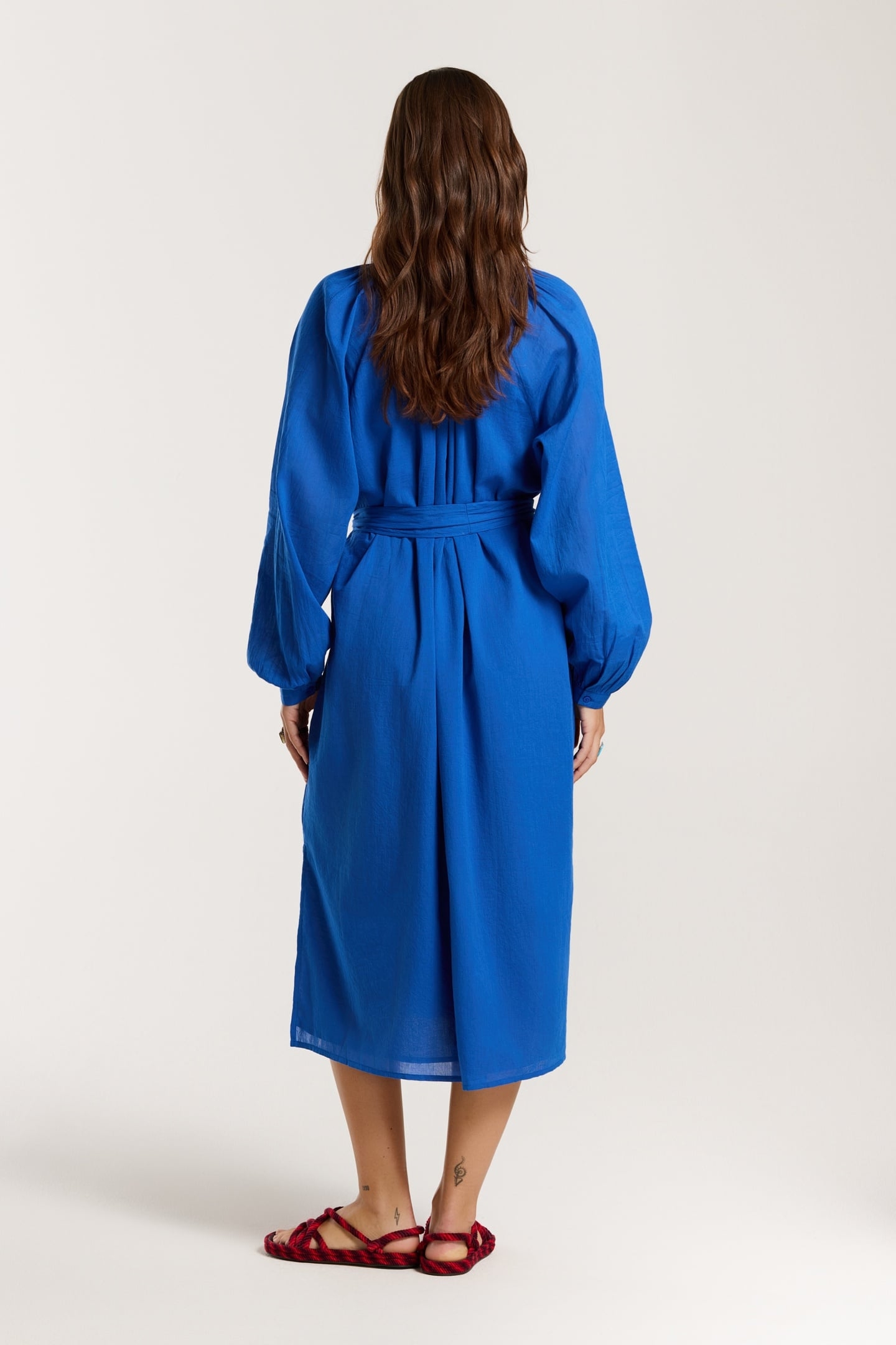 JAMILLA DRESS BLUE DEEP OCEAN 7