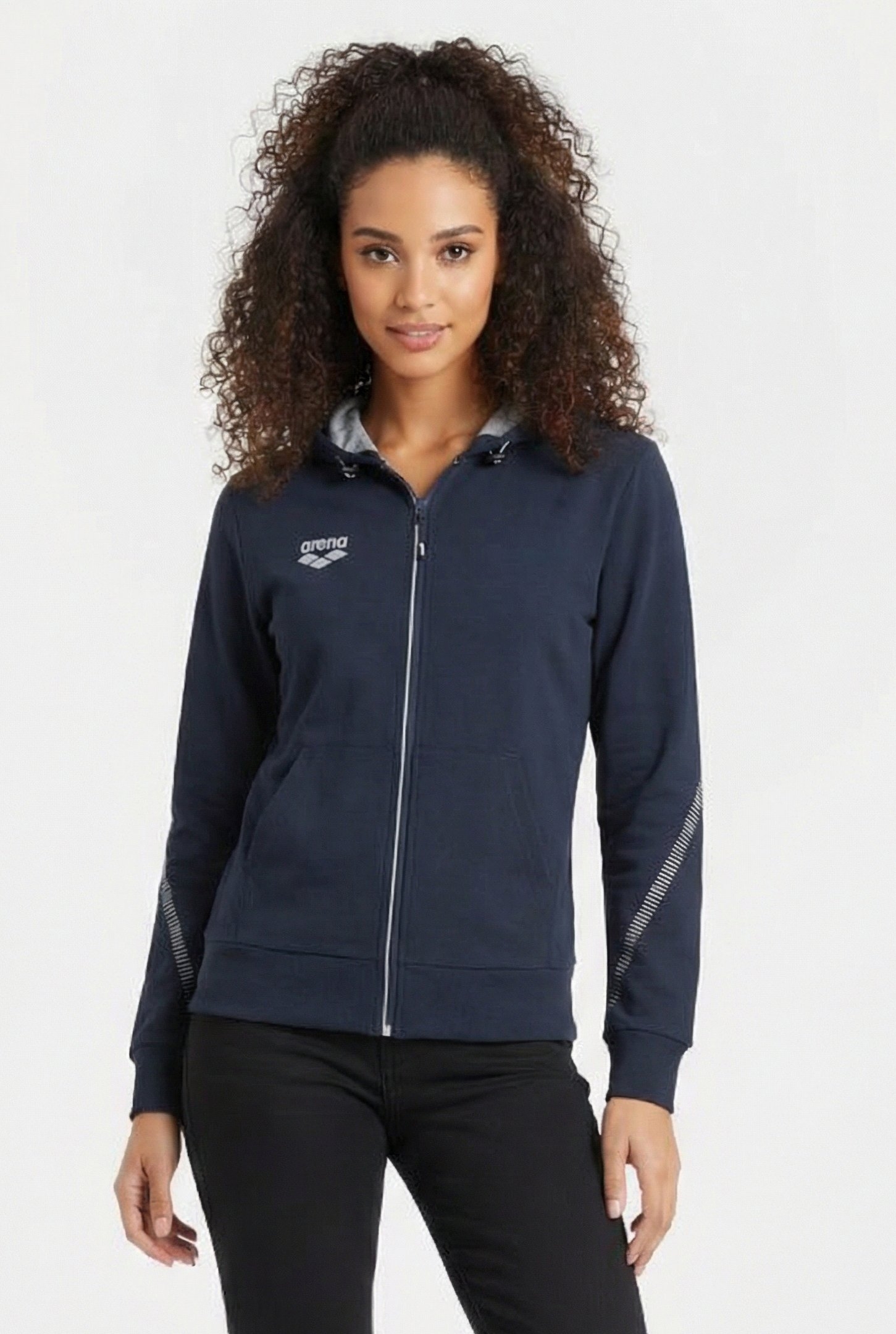 UNISEX TL HOODED JACKET NAVY 2