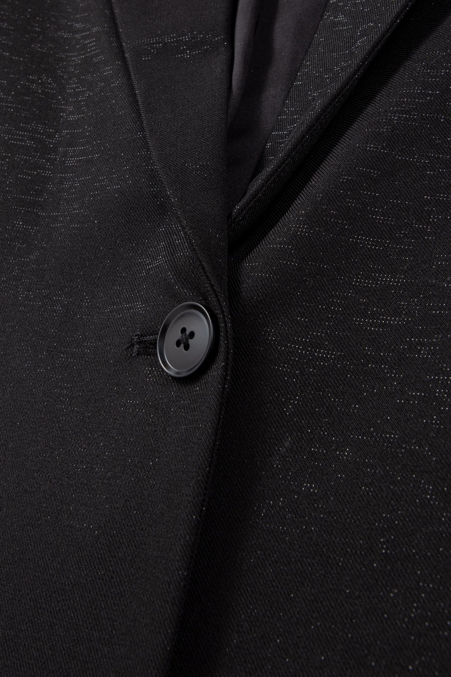 GIRLS' BLACK GLITTERY SUIT JACKET 6