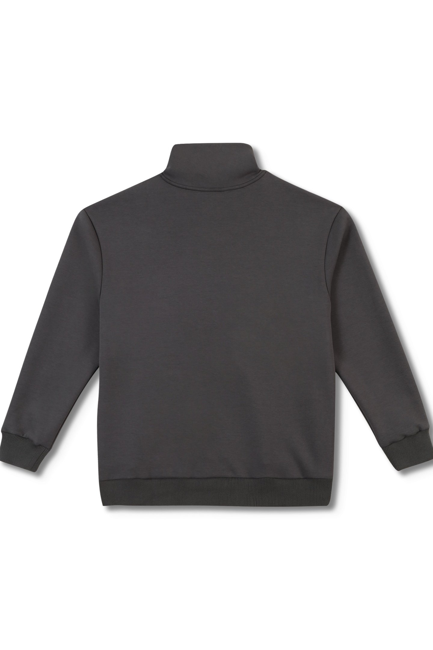 PAGANO LOOSE TURTLENECK SWEATSHIRT DARK SHADOW 4
