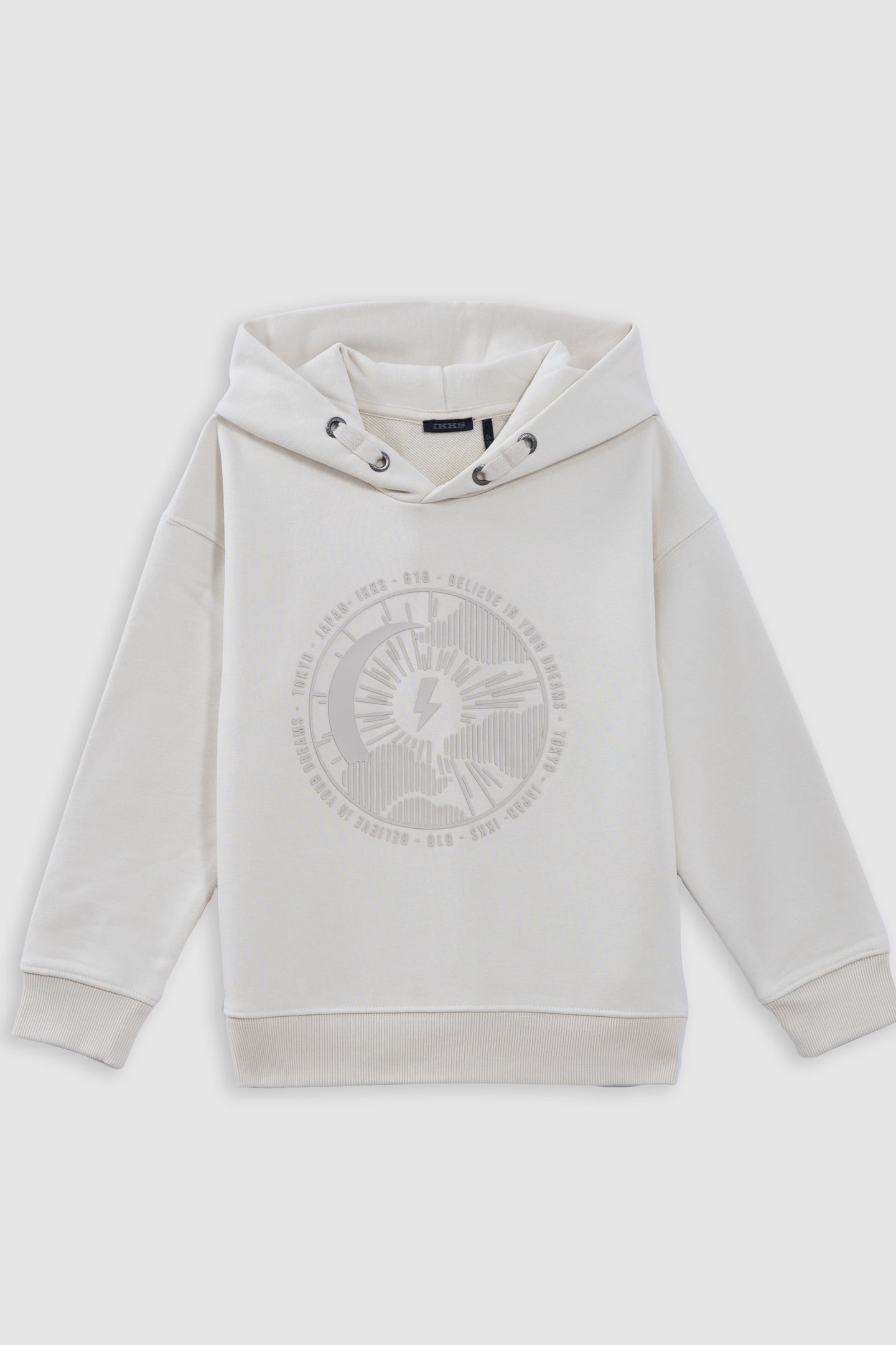 BEIGE SUN-MOON HOODIE 1