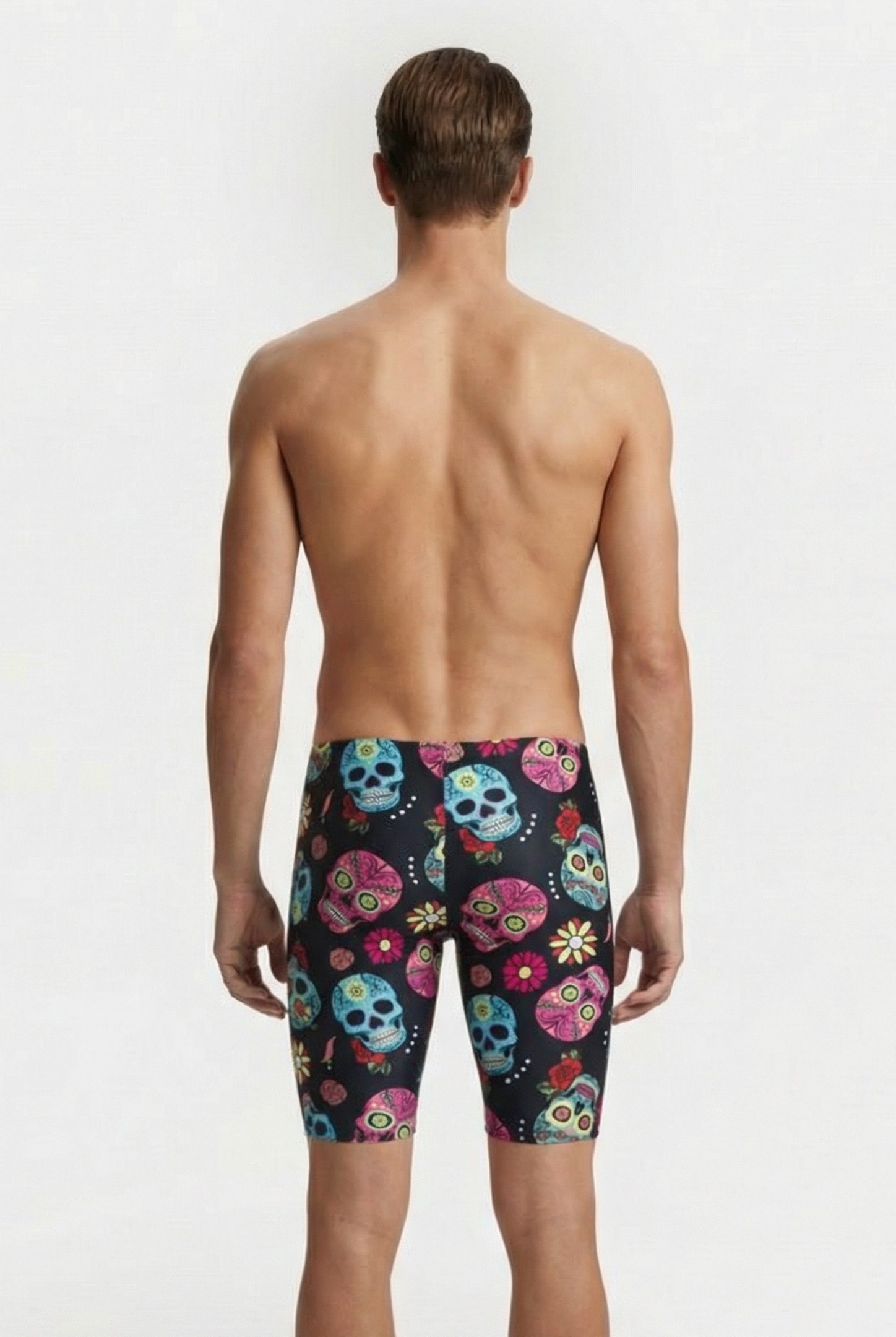 M CRAZY SKULLS CARNIVAL JAMMER BLACK MULTI 2