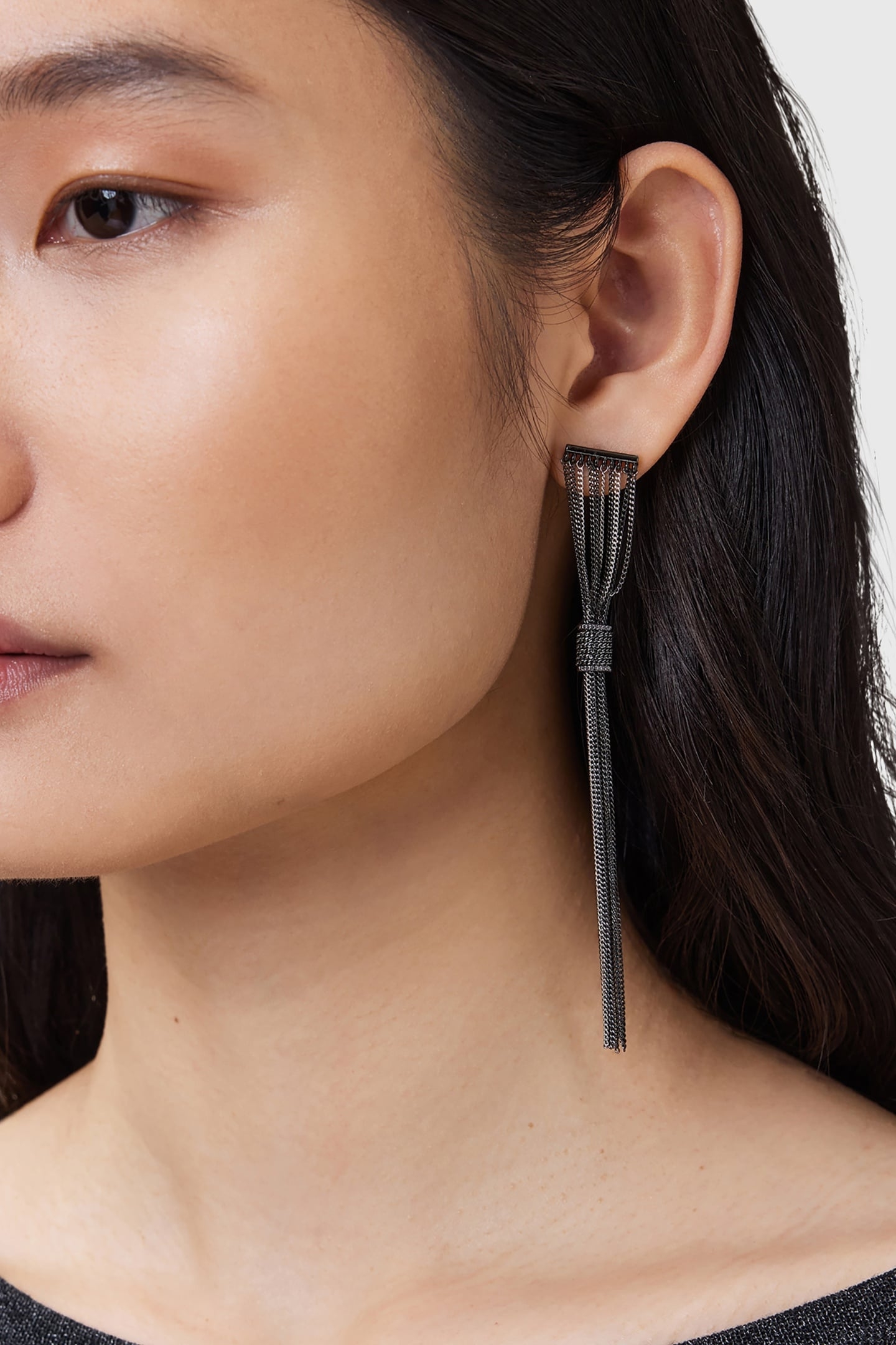 FLEUR TTNE EARRINGS WARM SILVER MIX 4