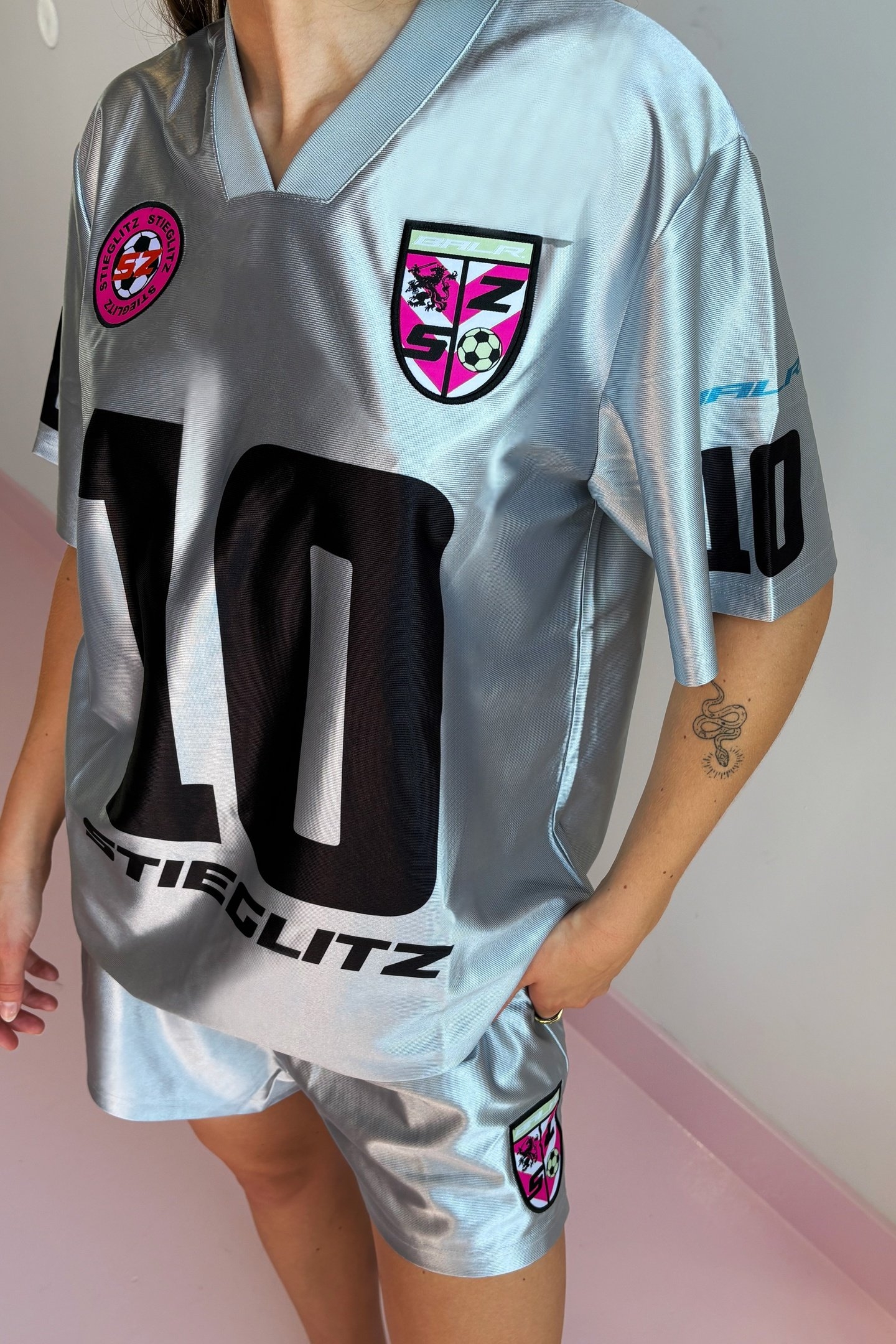 SAAR FOOTBALL JERSEY SILVER 2