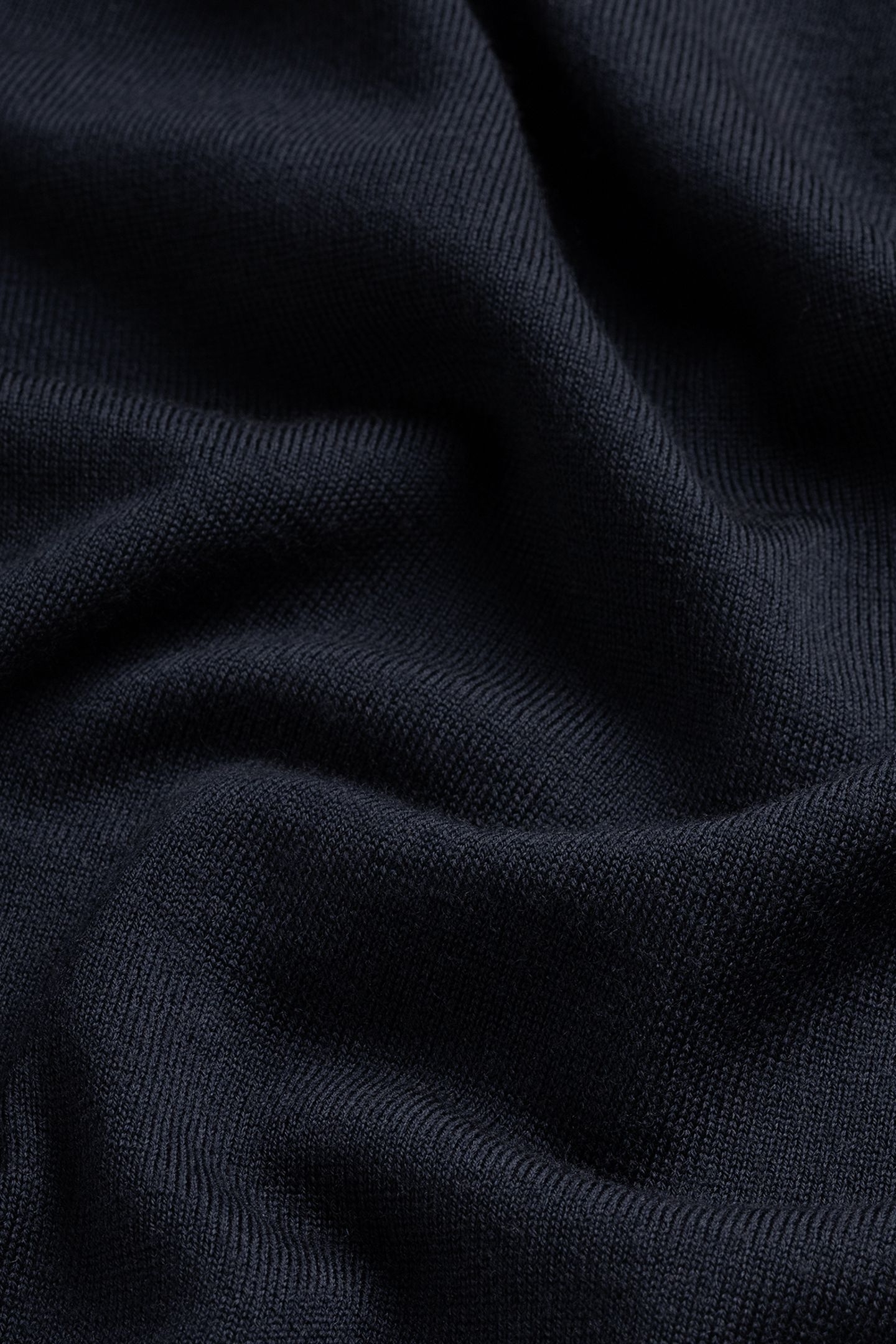V-NECK 100% MERINO NAVY BLUE 5