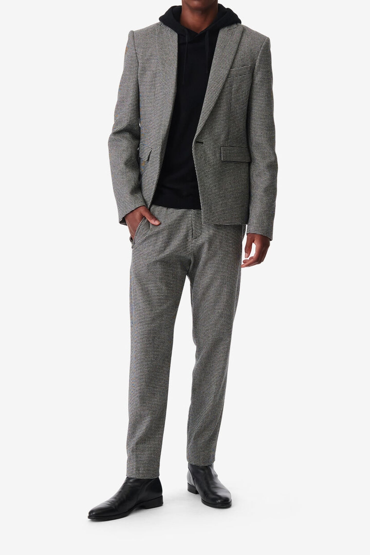 KRISS JACKET BLACK/ECRU 2