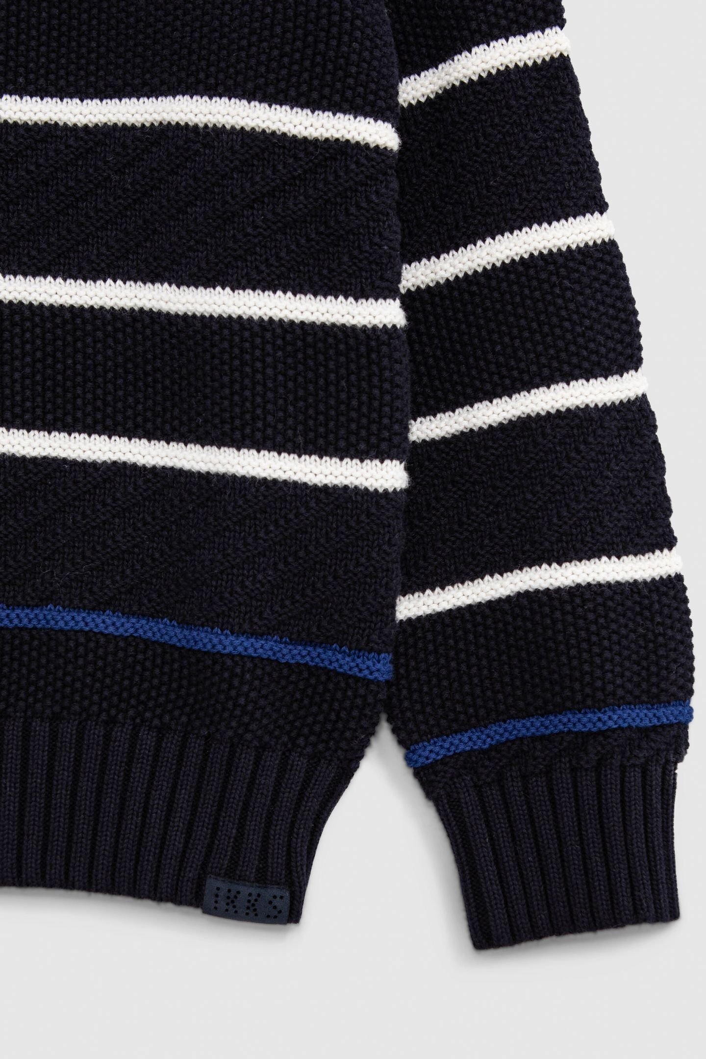 BOY'S ORGANIC COTTON FANCY KNIT SAILOR SWEATER 4