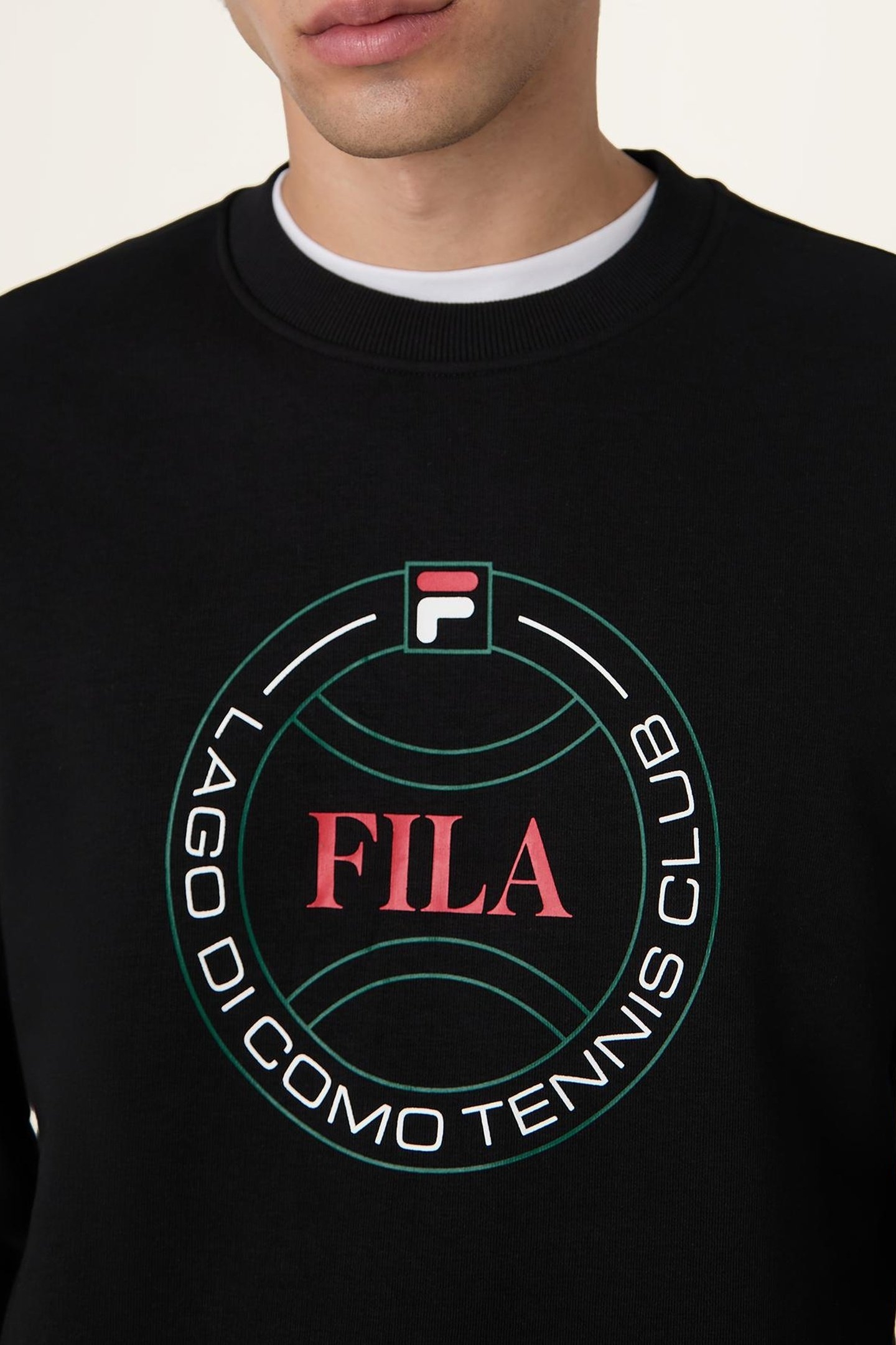 PARELLA RELAXED GRAPHIC SWEATSHIRT BLACK 7