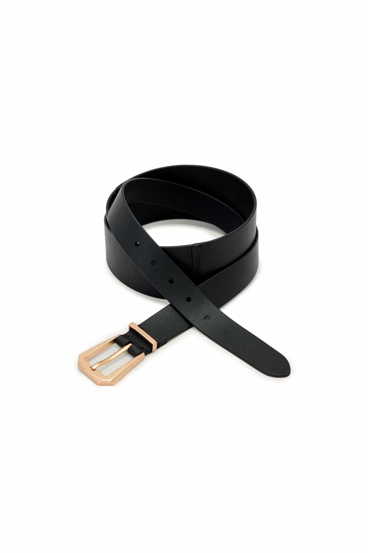 AGATHA ALCOR BELT BLACK/WARM BRASS 2