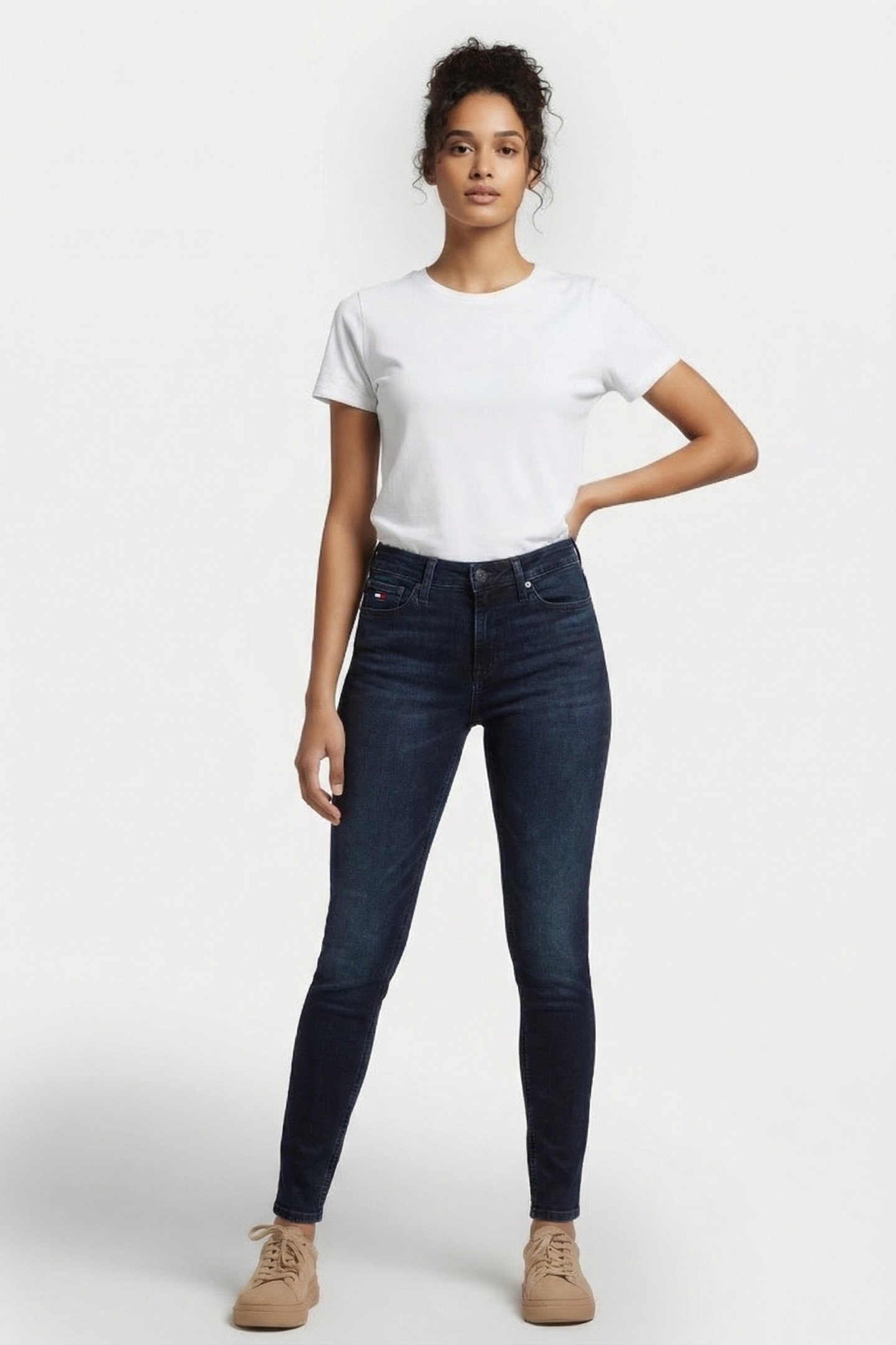 NORA SKINNY JEANS DENIM BLUE BLACK 1