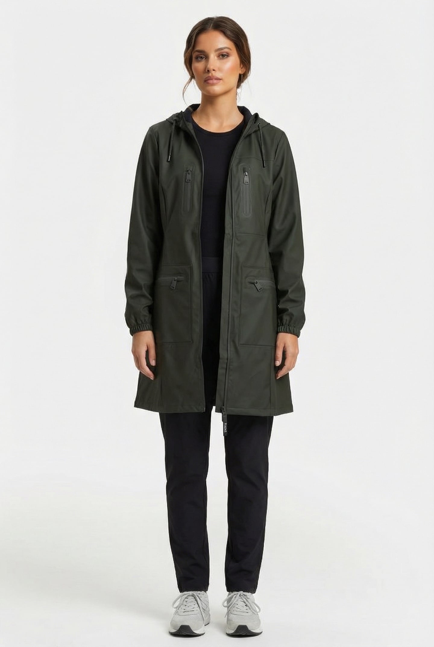 CARGO CURVE JACKET W3 GREEN 2