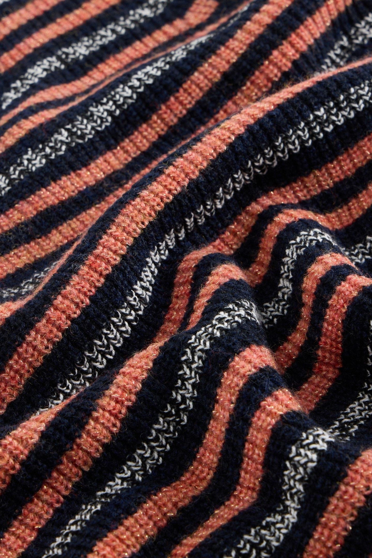 MEG STRIPE TANK NAVY MULTI 4