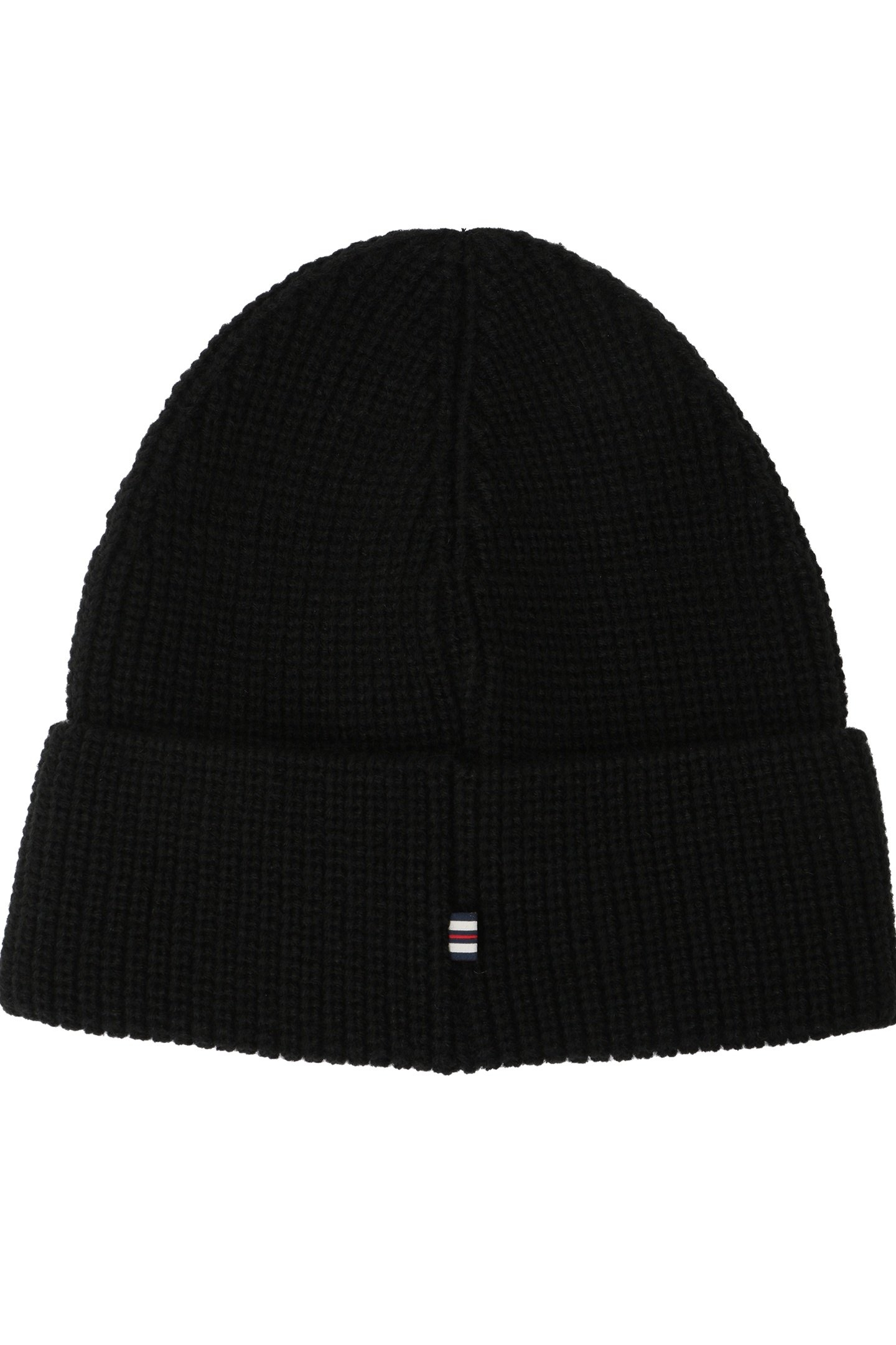 UNISEX SIMONTE HIGH TOP LOGO KNIT BEANIE BLACK 2