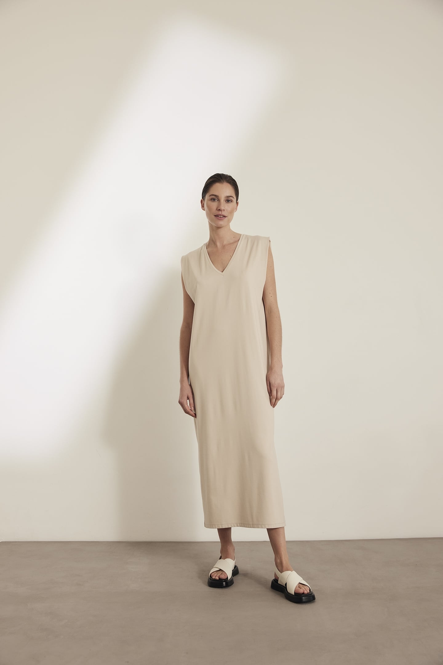 MAAN DRESS BUTTERMILK 1