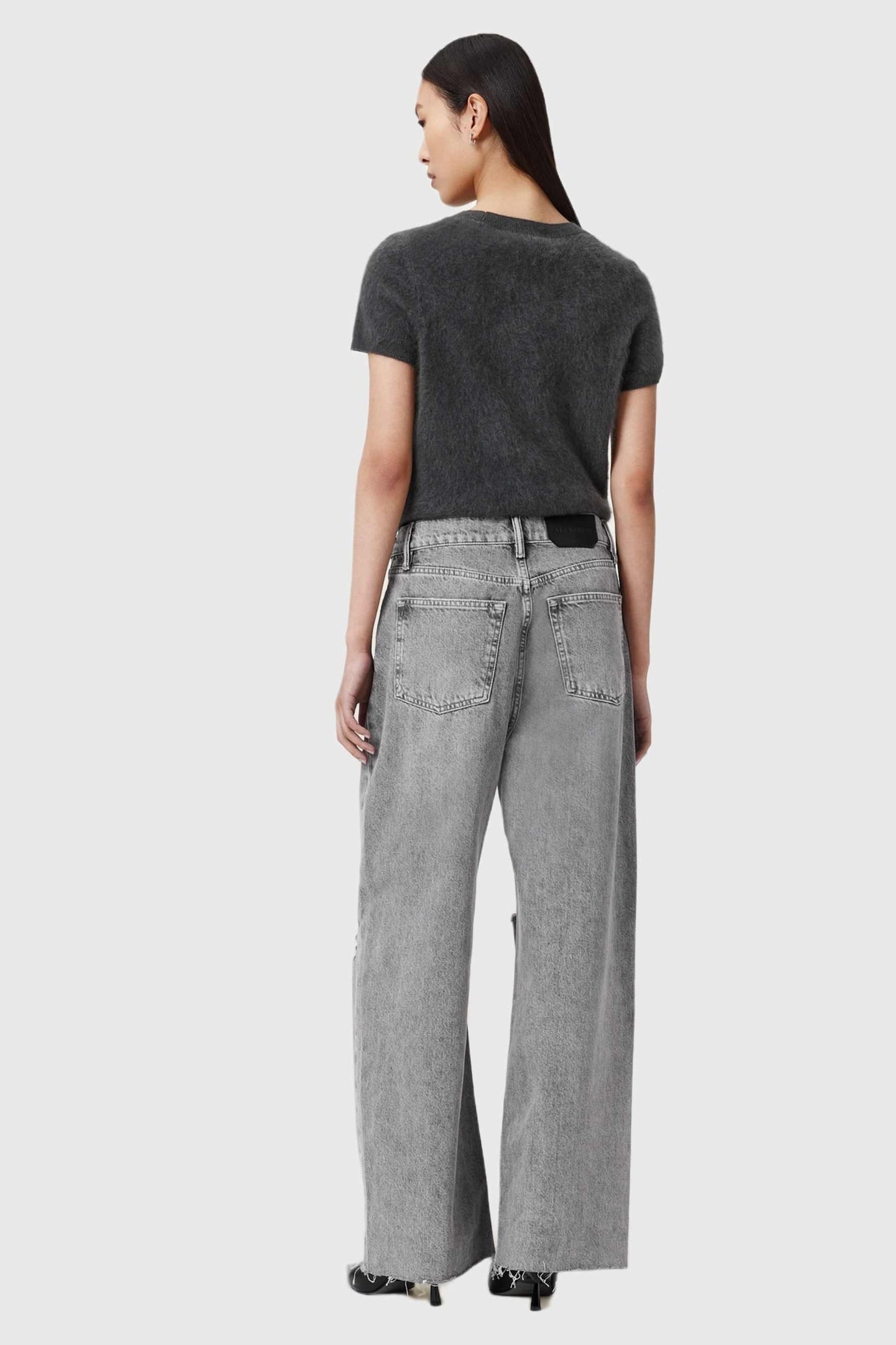 AKI CROSSOVER JEAN DESTROY GREY 5