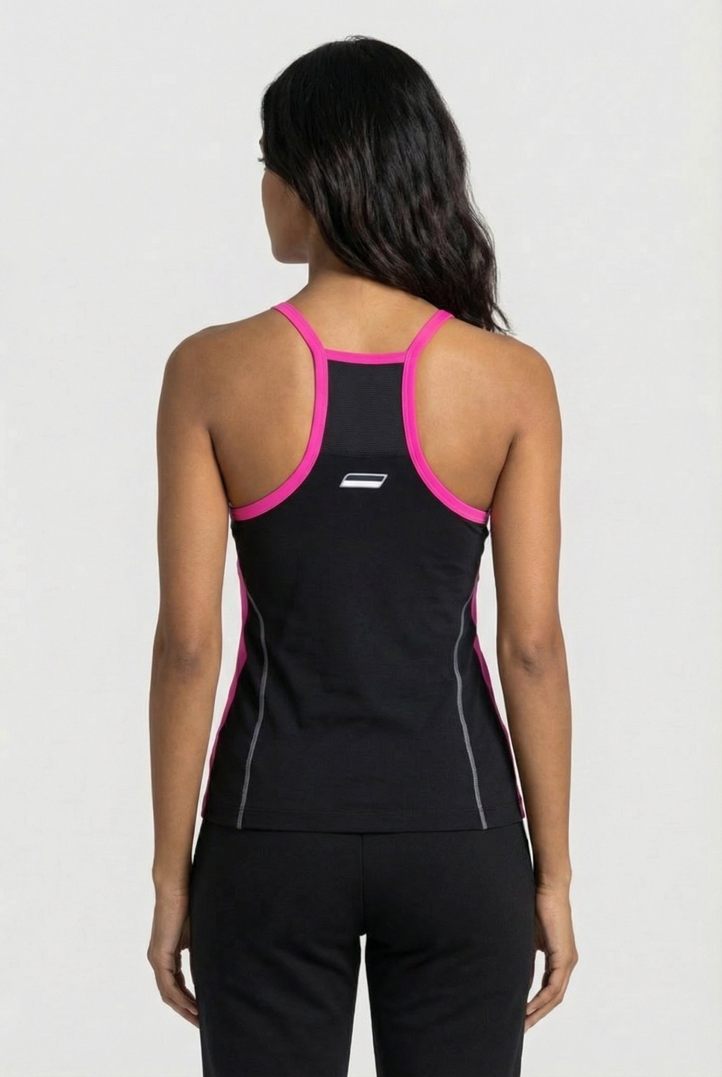 W PERF REVO TANK TOP BLACK,FRESIA_ROSE 2