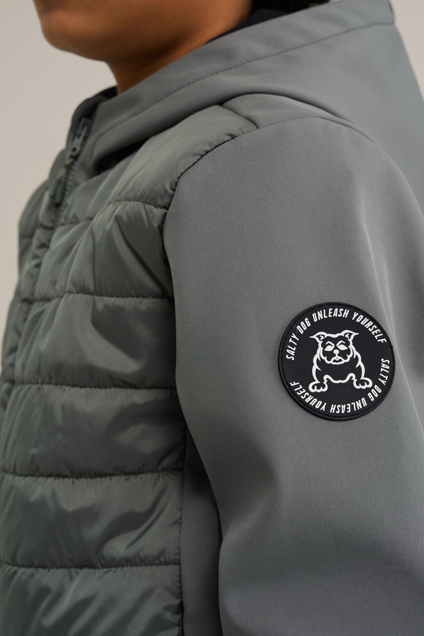 JACKET NORMAL LENGTH GREYISH GREEN 5