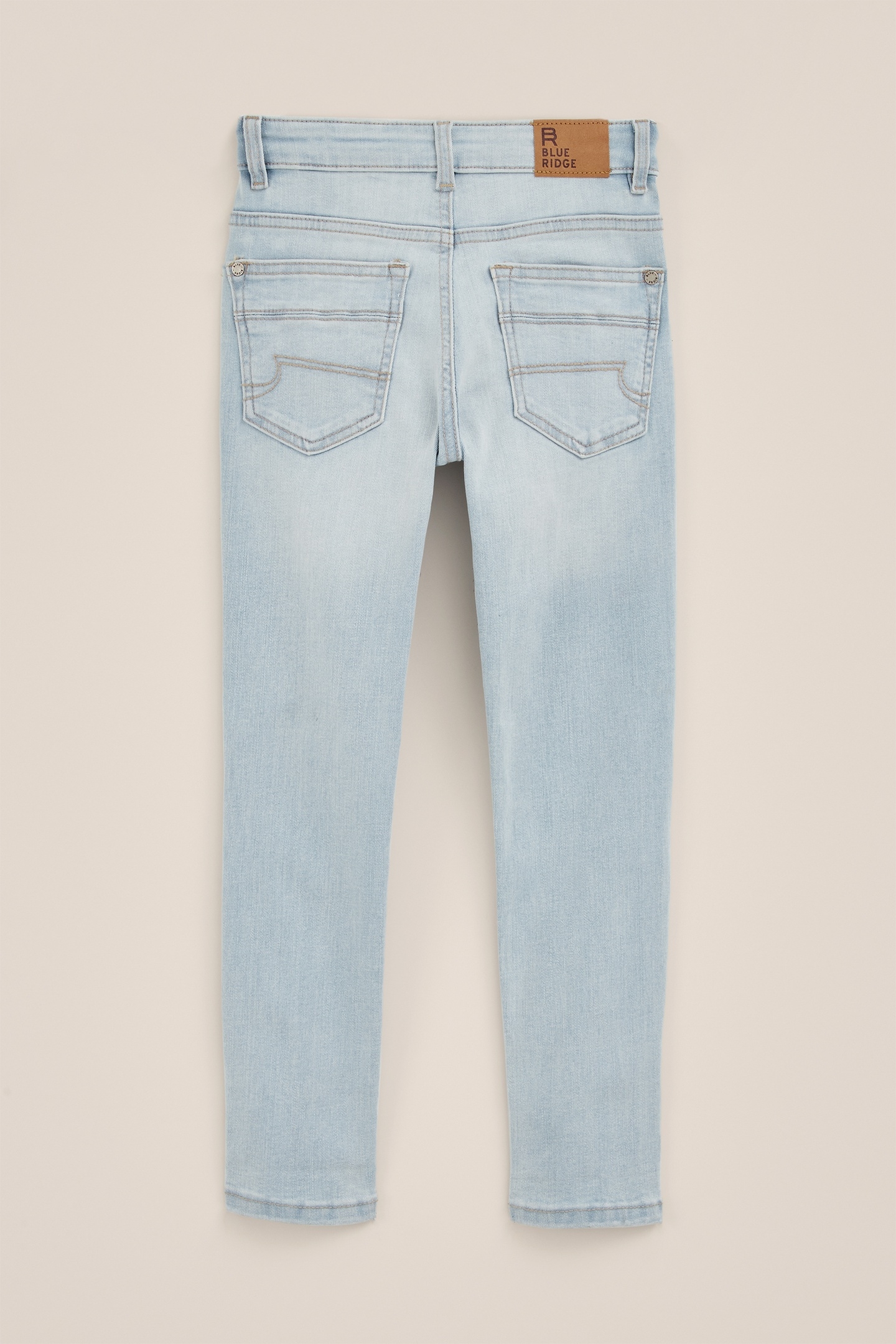 5-POCKET MID WAIST LIGHT BLUE 4