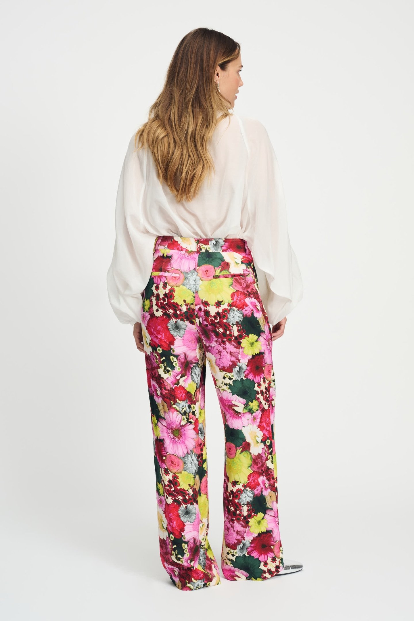 PANTS - SATIN LOVE BOUQUET MULTI COLOUR 3