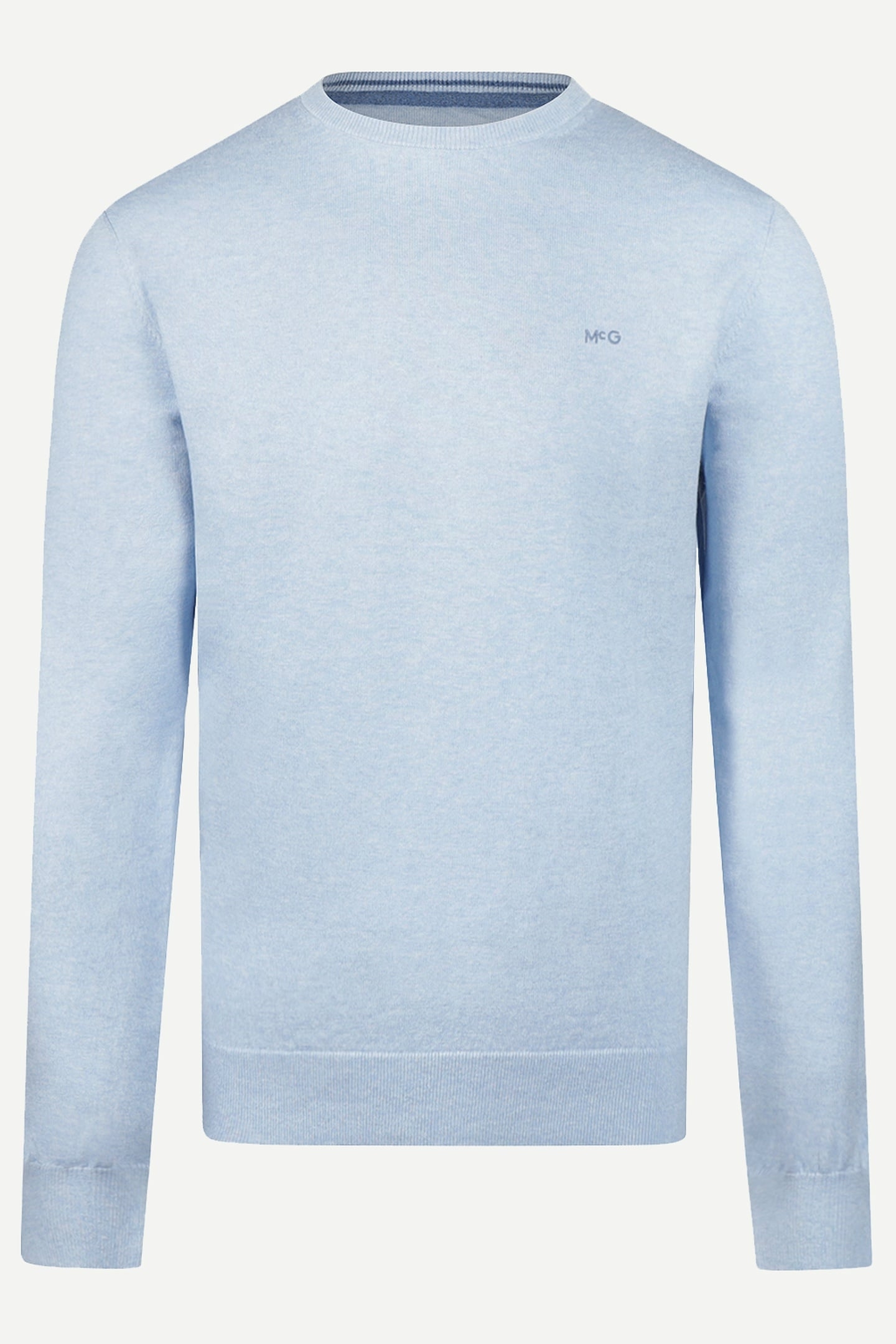 C-NECK SWEATER LIGHT BLUE 2