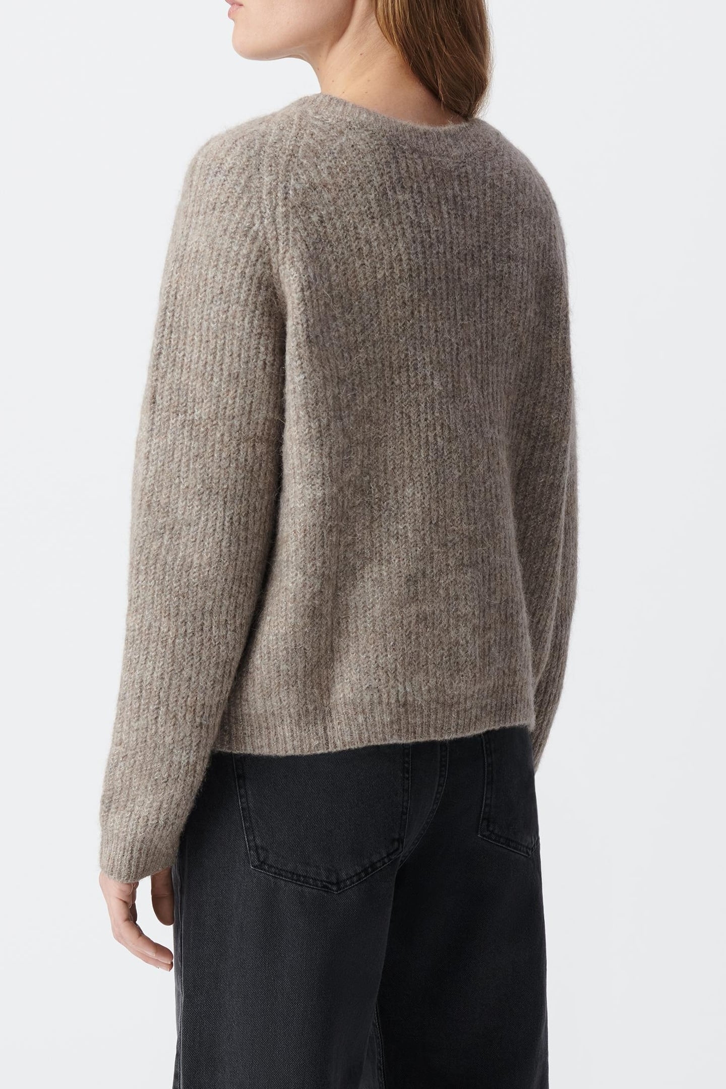 KNITTED SESAME CARDIGAN 4