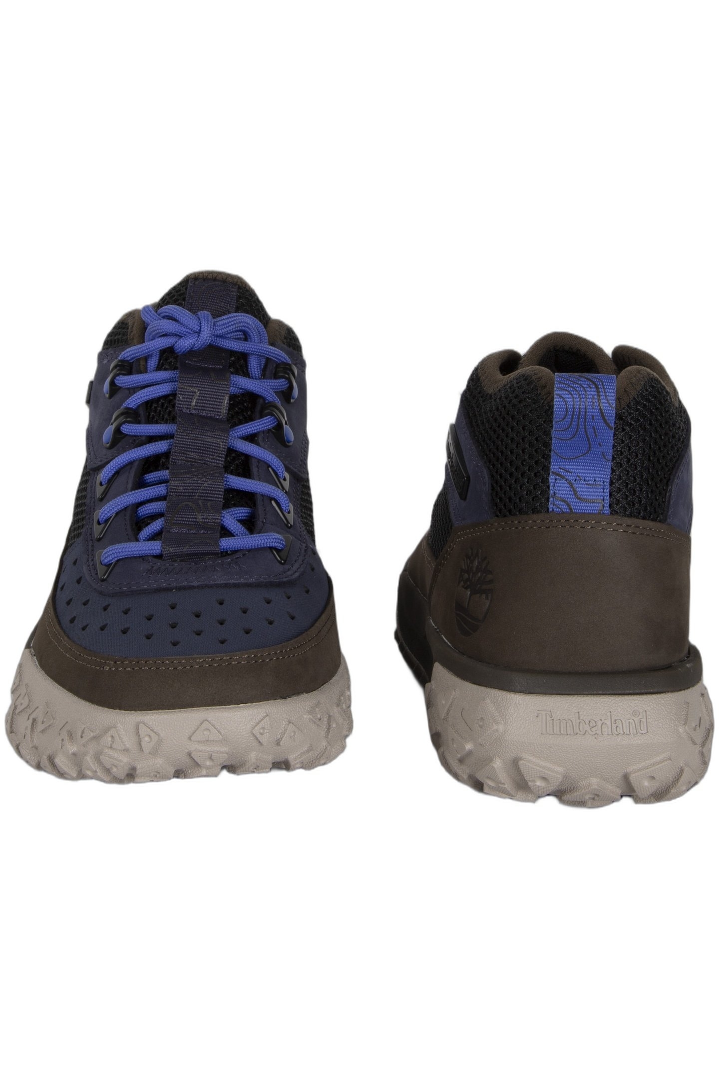 GREENSTRIDE MOTION 6 MID LACE UP SNEAKER DARK BLUE NUBUCK 3