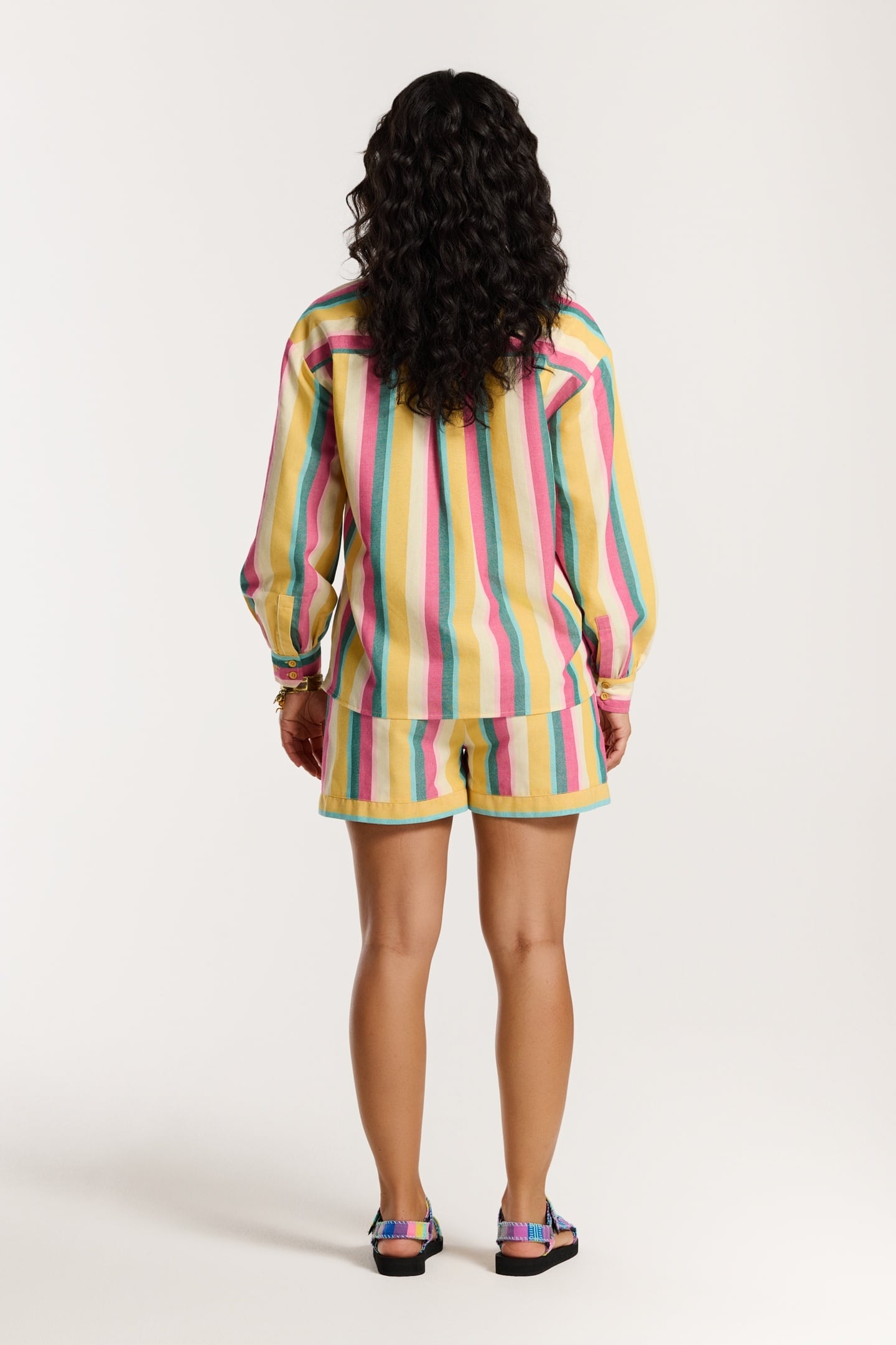 ESMEE STRIPE BLOUSE MULTICOLOUR STRIPE 6