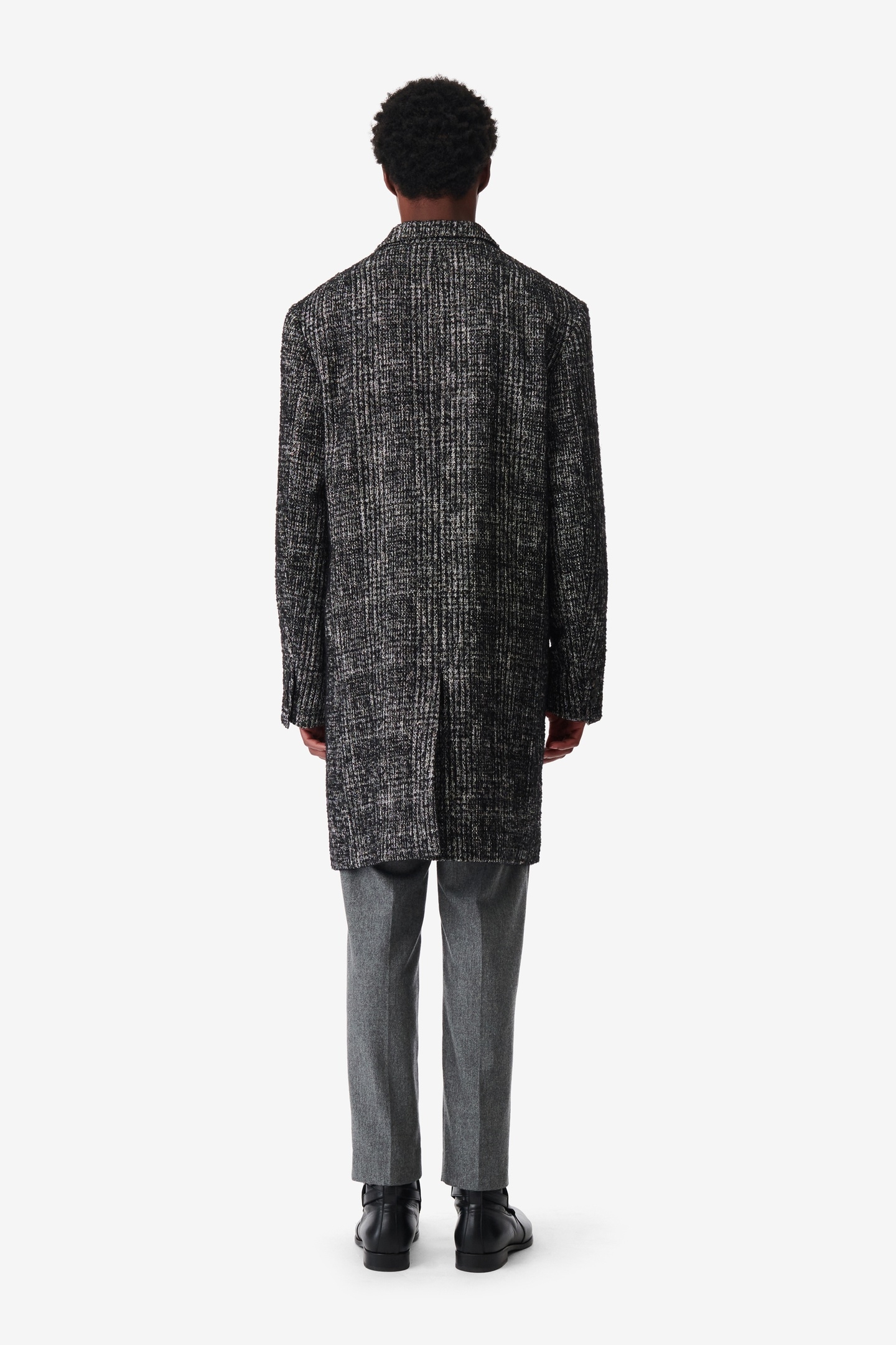 CALVON OUTERWEAR BLACK/WHITE 3