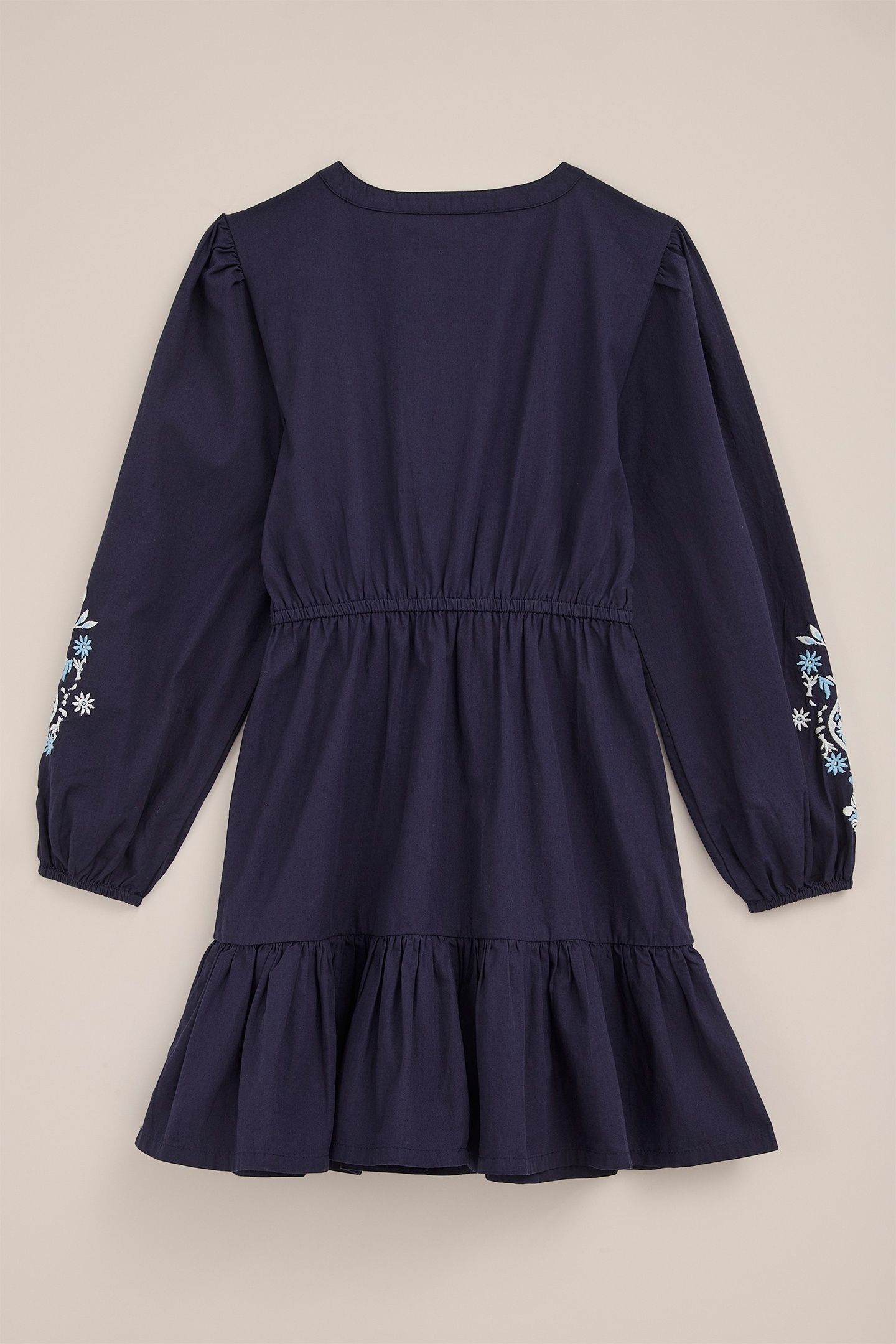 DRESS MID LENGTH DARK BLUE 4