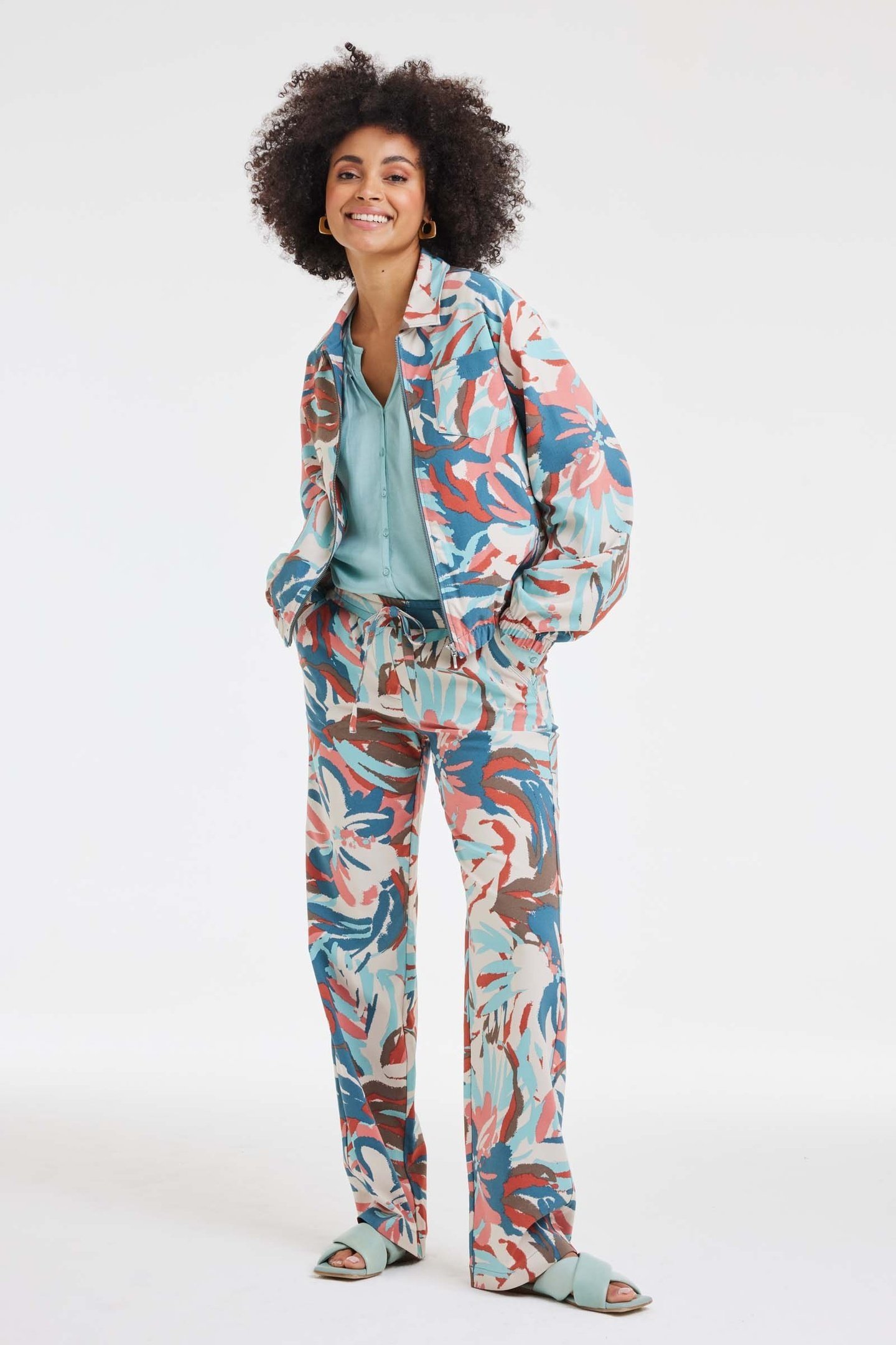 TRAVEL JACKET BROOK WONDERFUL PRINT 1