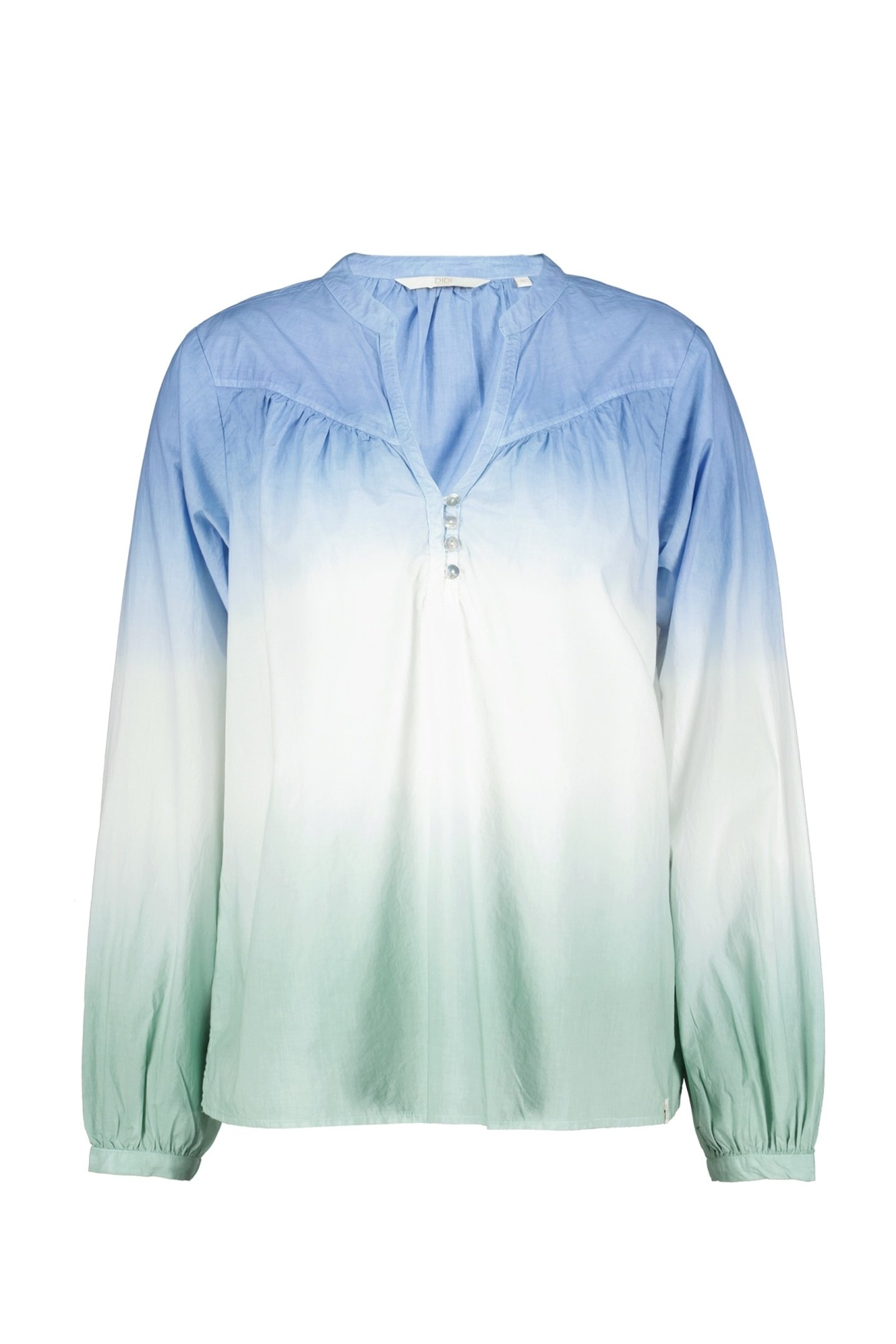 BLOUSE NELSI DIP DYE SKY BLUE 4