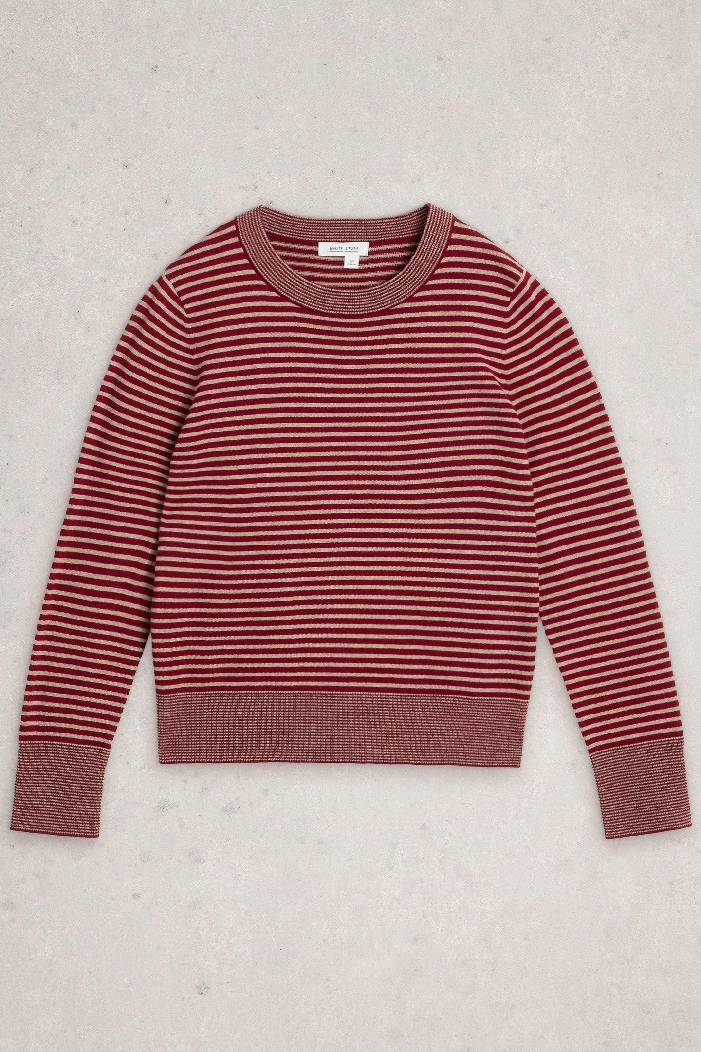 KATIE STRIPE JUMPER RED MULTI 4
