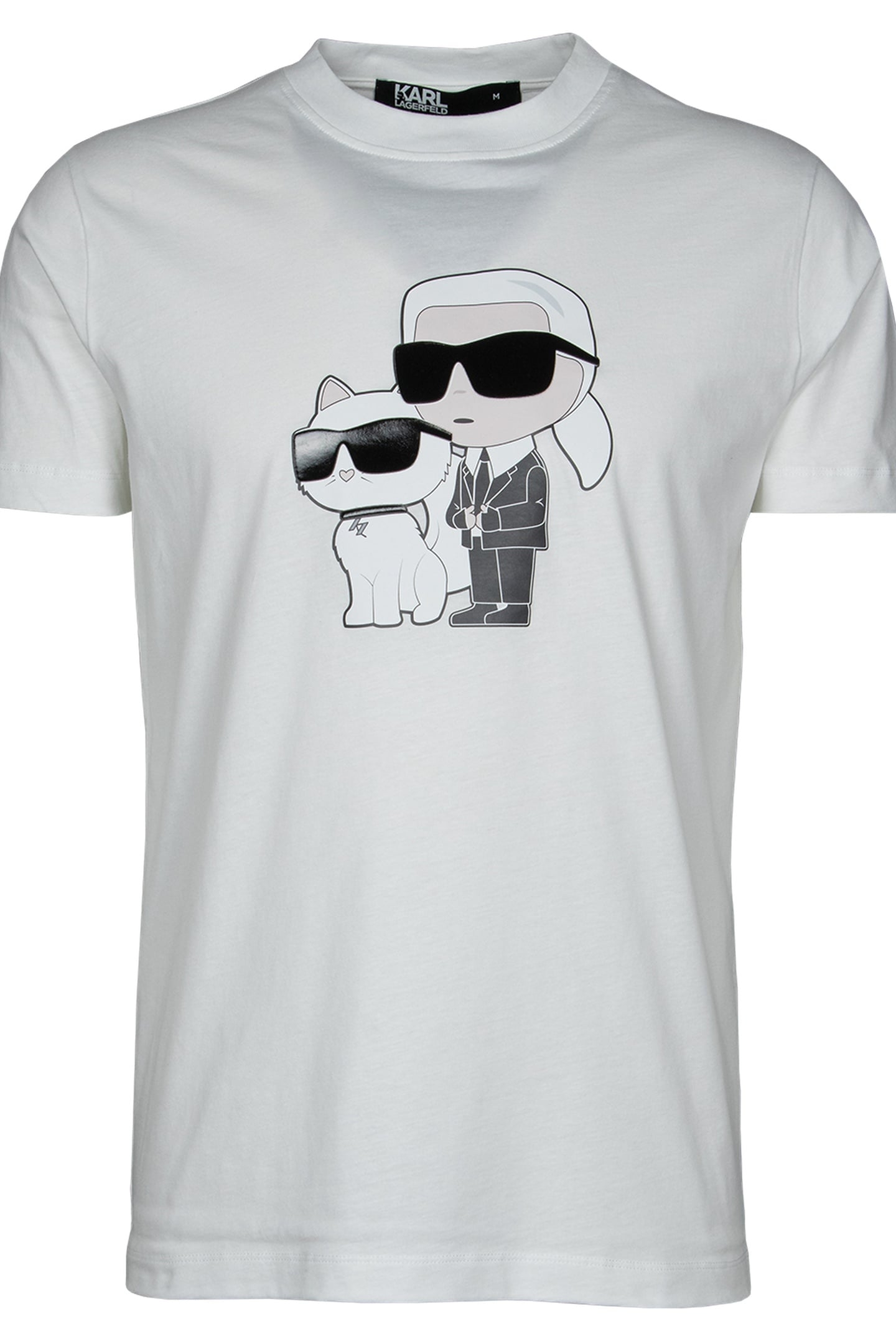 WHITE T-SHIRT CREWNECK 3