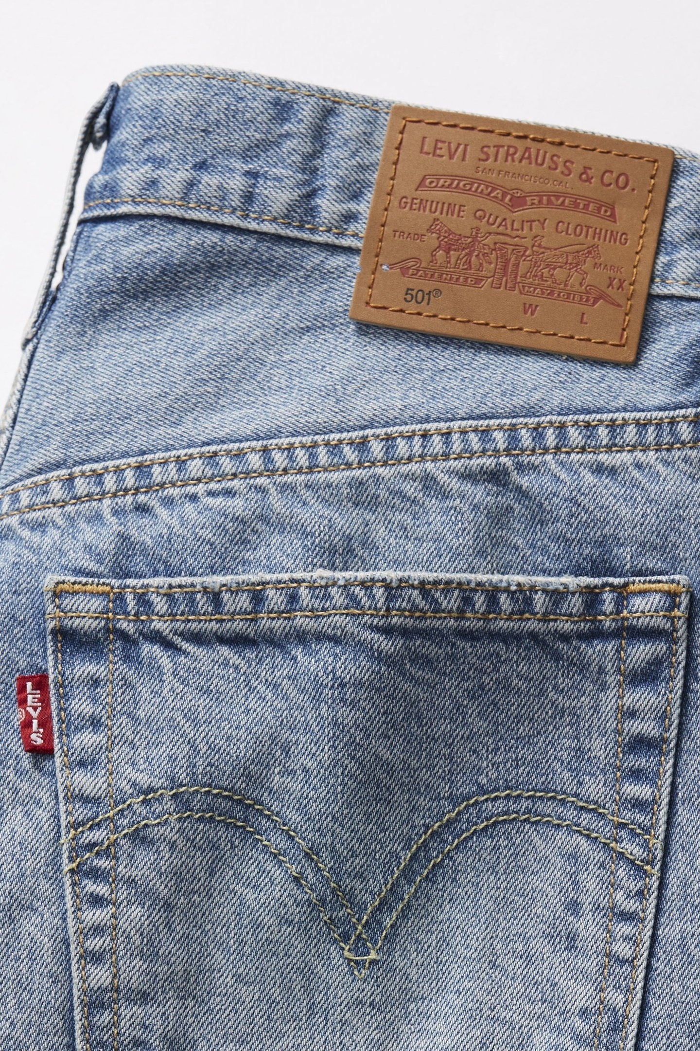 501 MID THIGH SHORT LW FUN FLARE LIGHTW 8