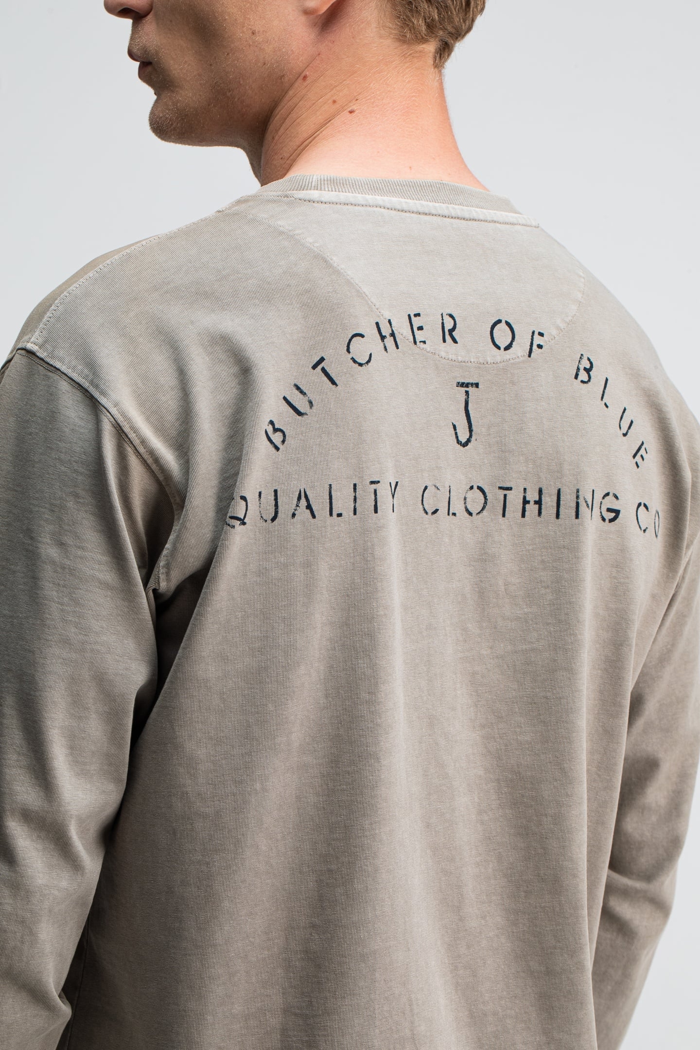 ARMY QCC LOOSE TEE LS SLATE GREY VD 3