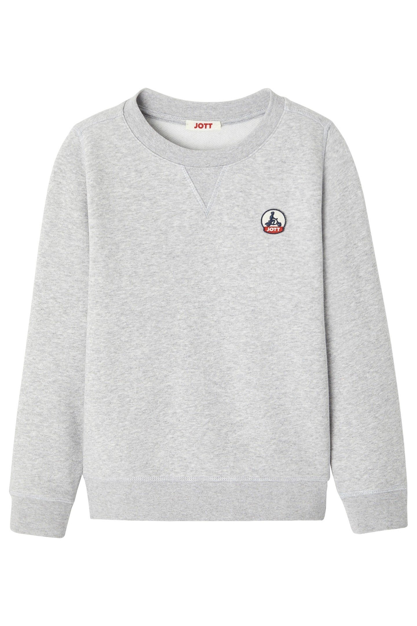 BARCELOS SWEATSHIRT MELANGE GREY 1