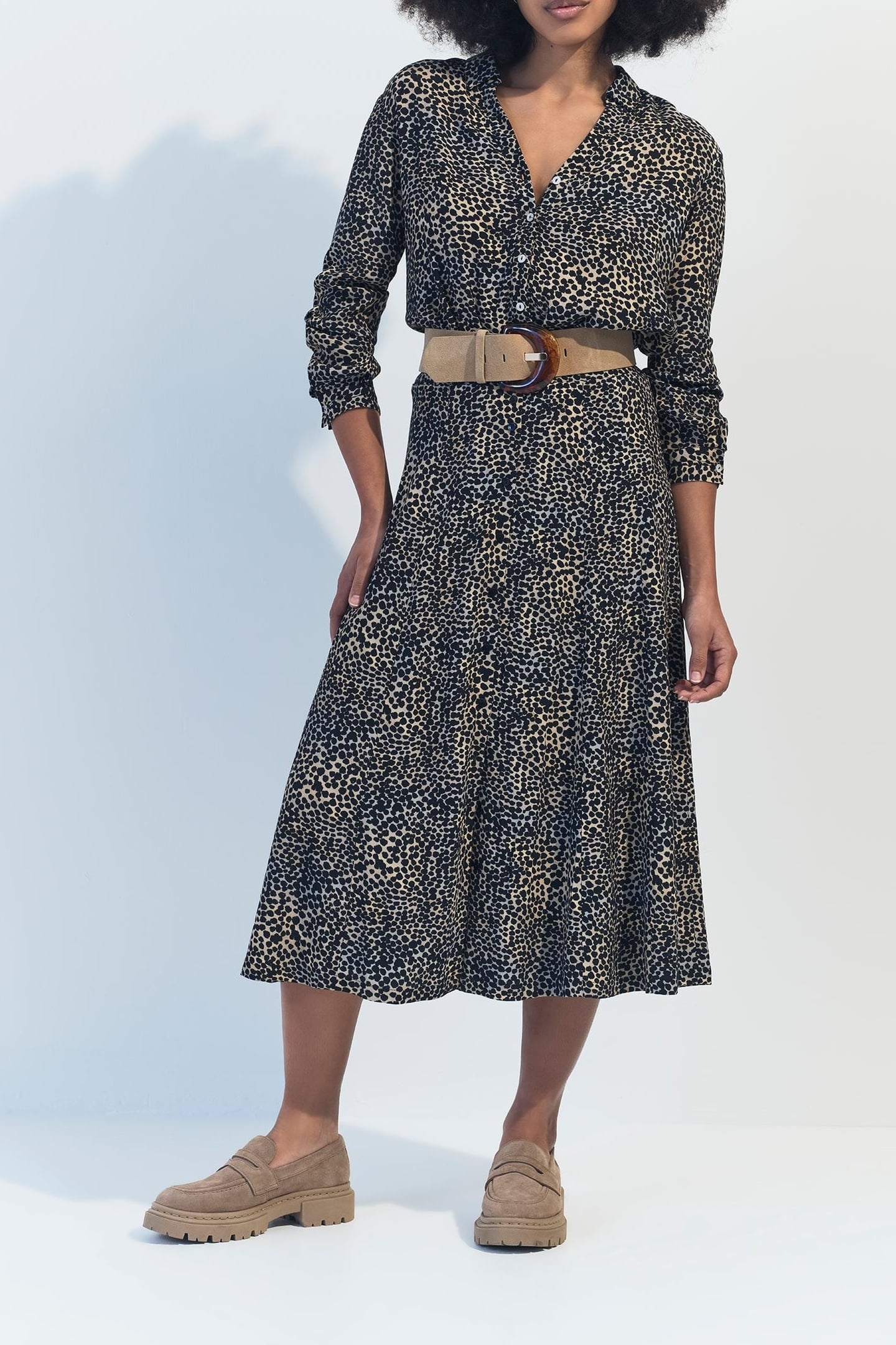 CROSS - LENZING ECOVERO BLACK SUMMER CAMOUFLAGE SHIRT 1