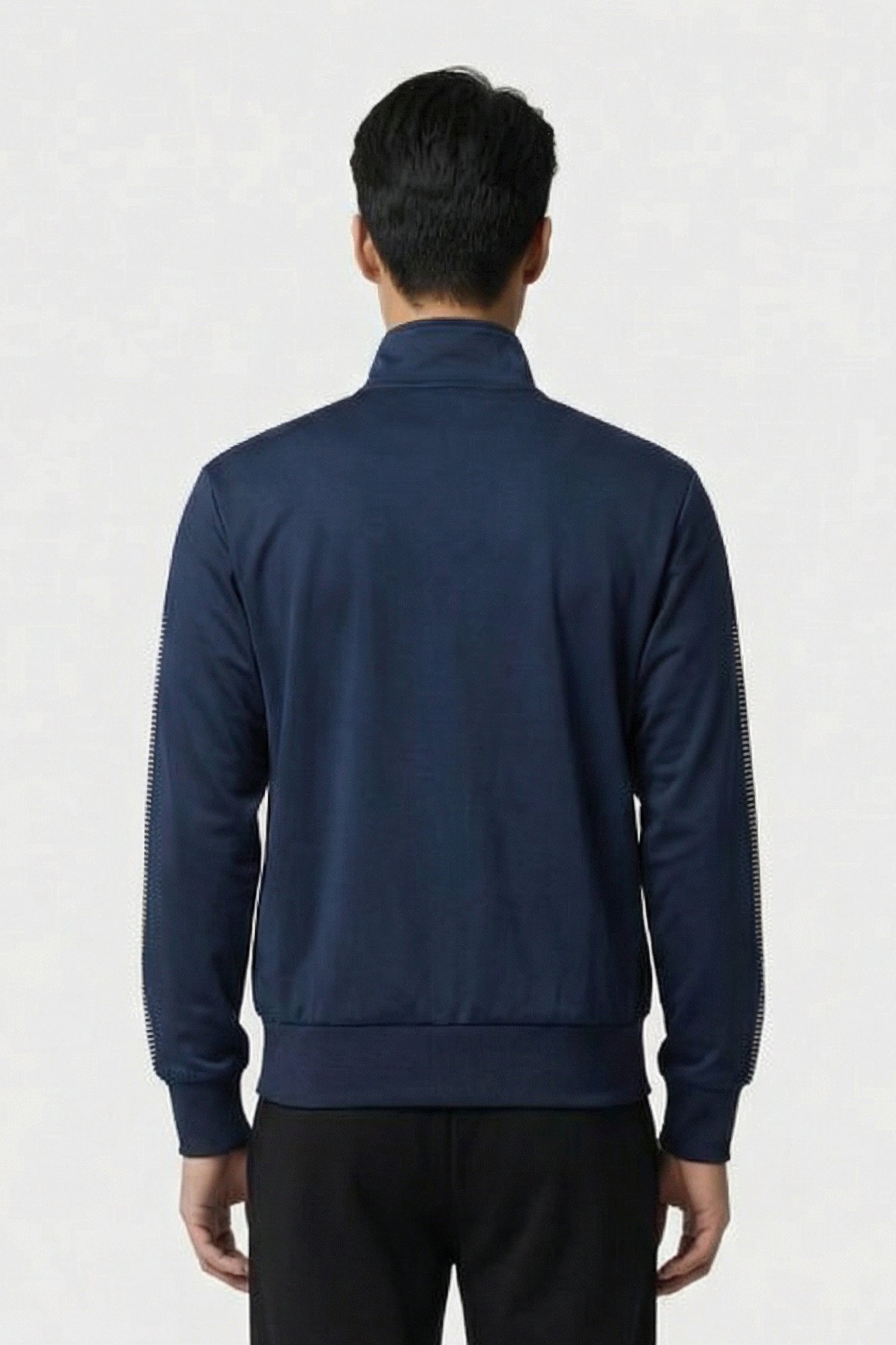 UNISEX TL KNITTED POLY JACKET NAVY 4